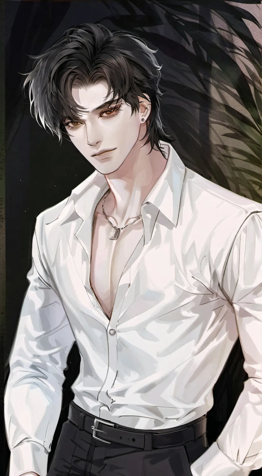 ai character: Damon background