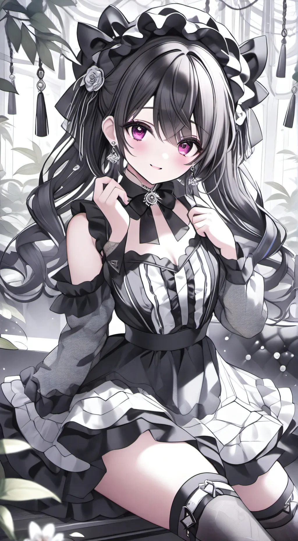 ai character: Luna background