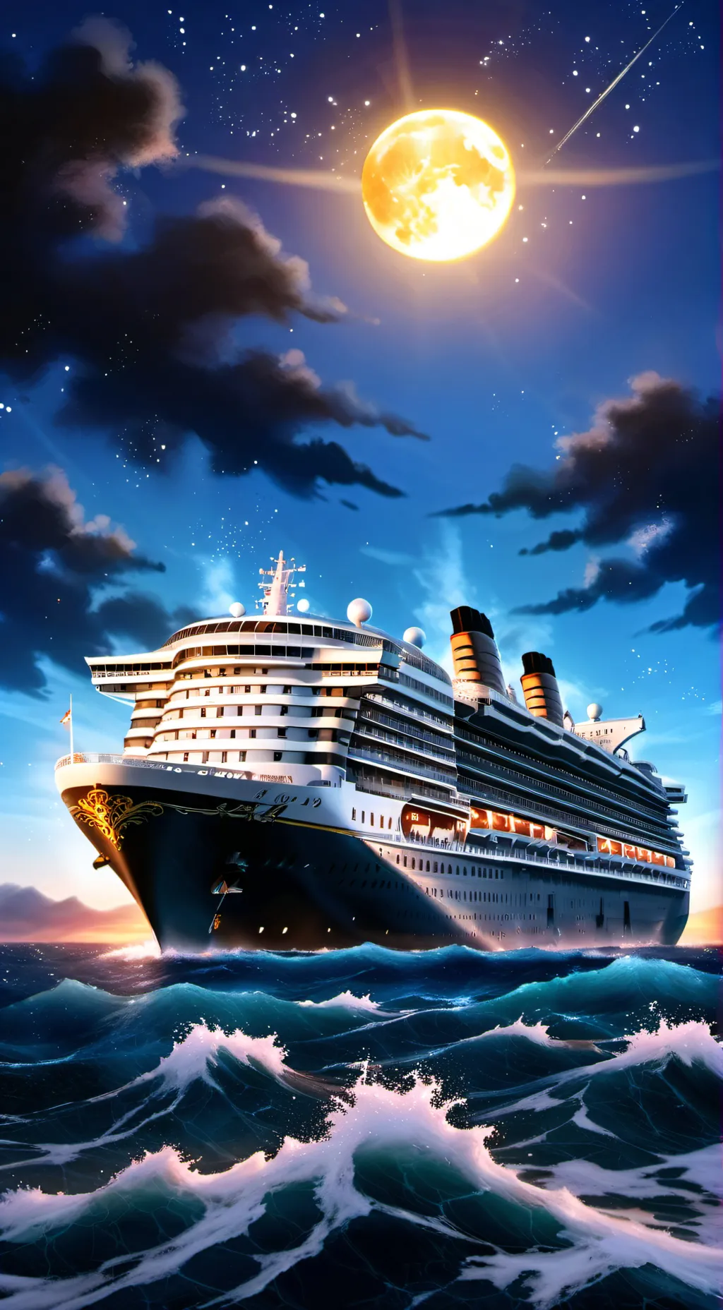 ai character: Costa Concordia background