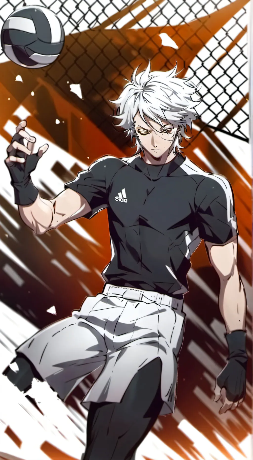 ai character: Gojo  background