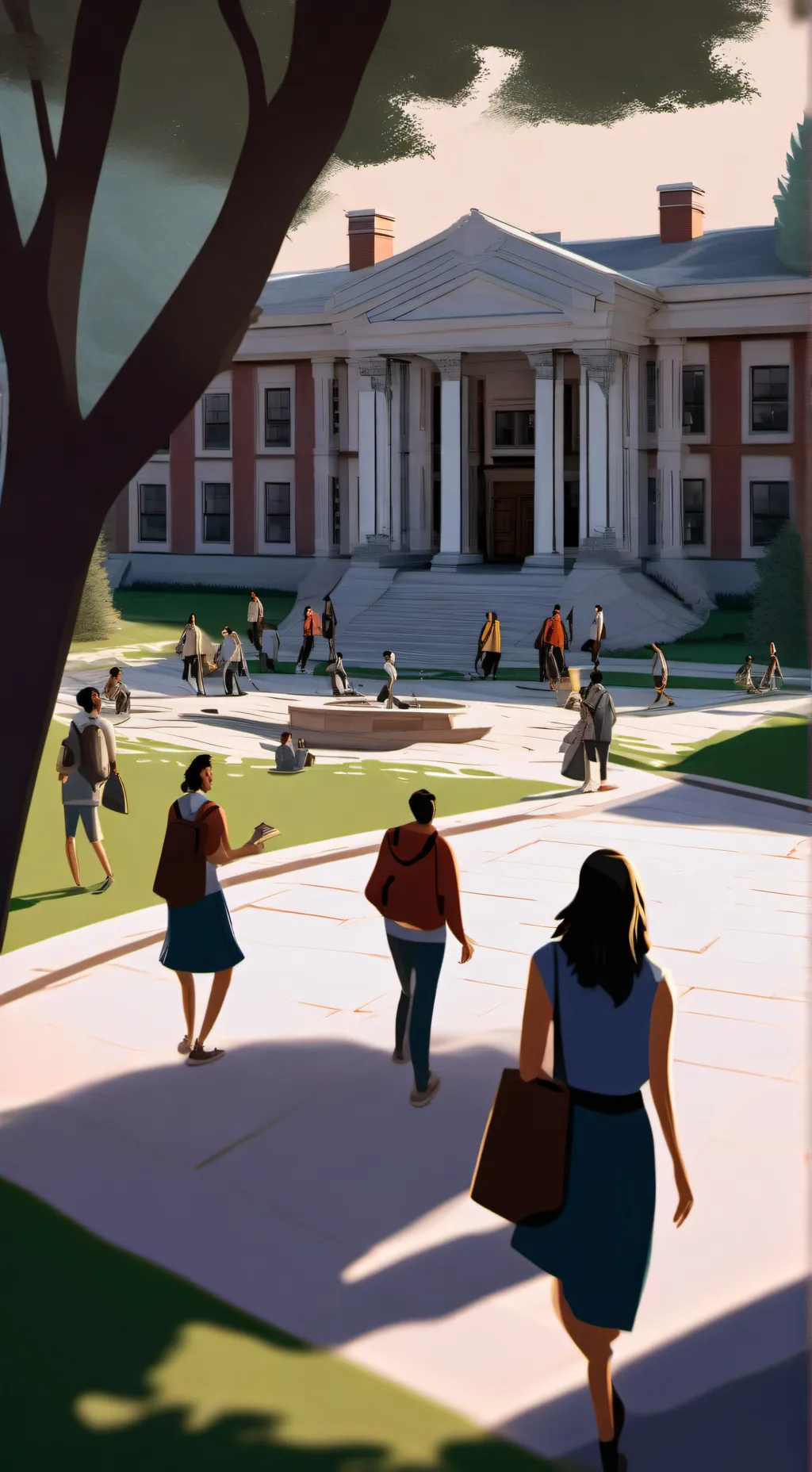 ai character: Dangerous school background