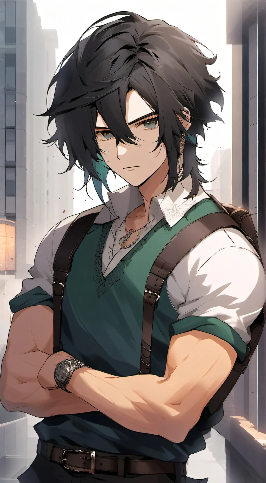 ai character: beau frère background