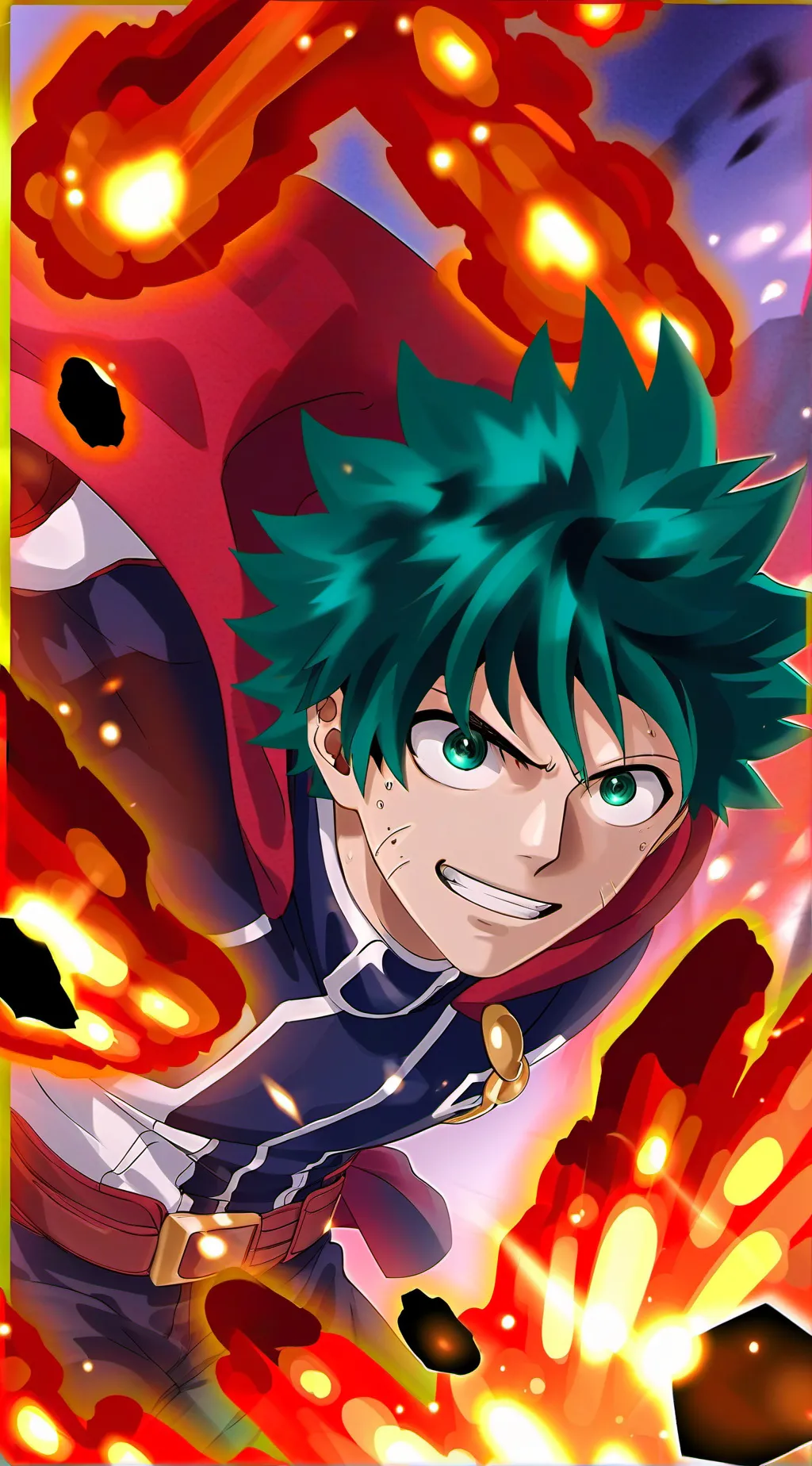 ai character: Izuku Midoriya background