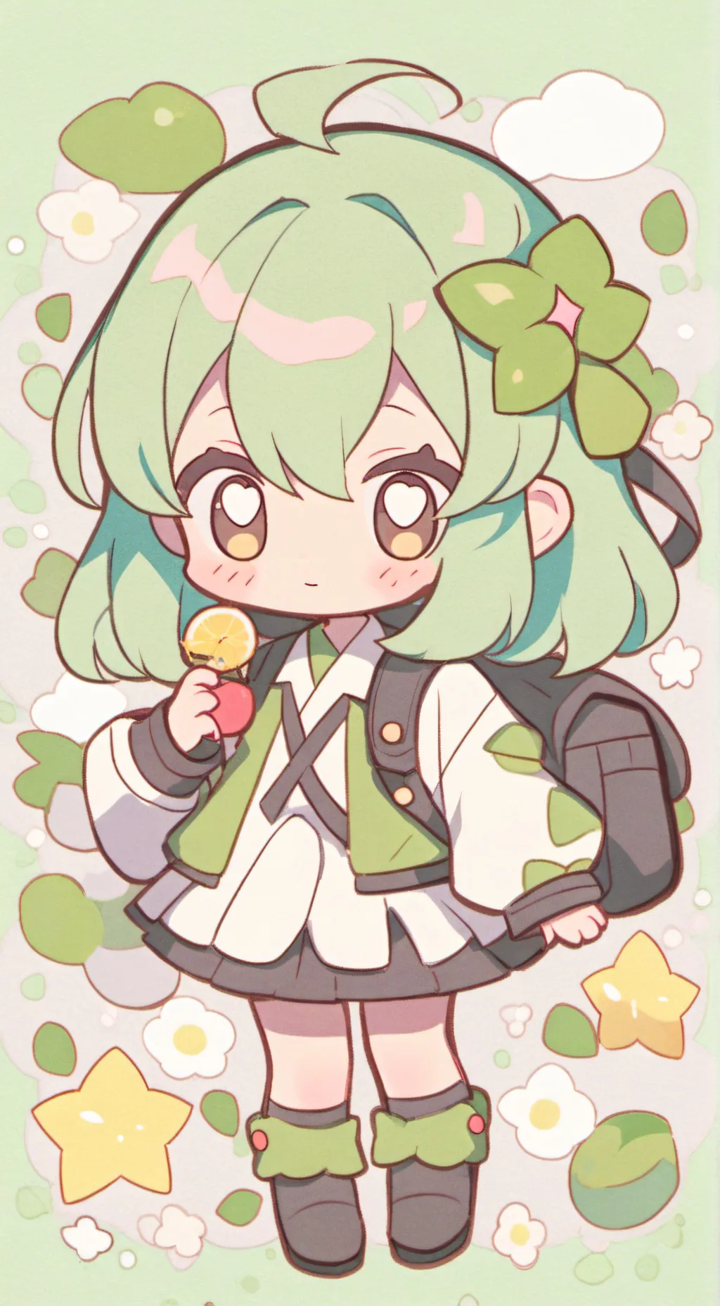 ai character: KNY!  background