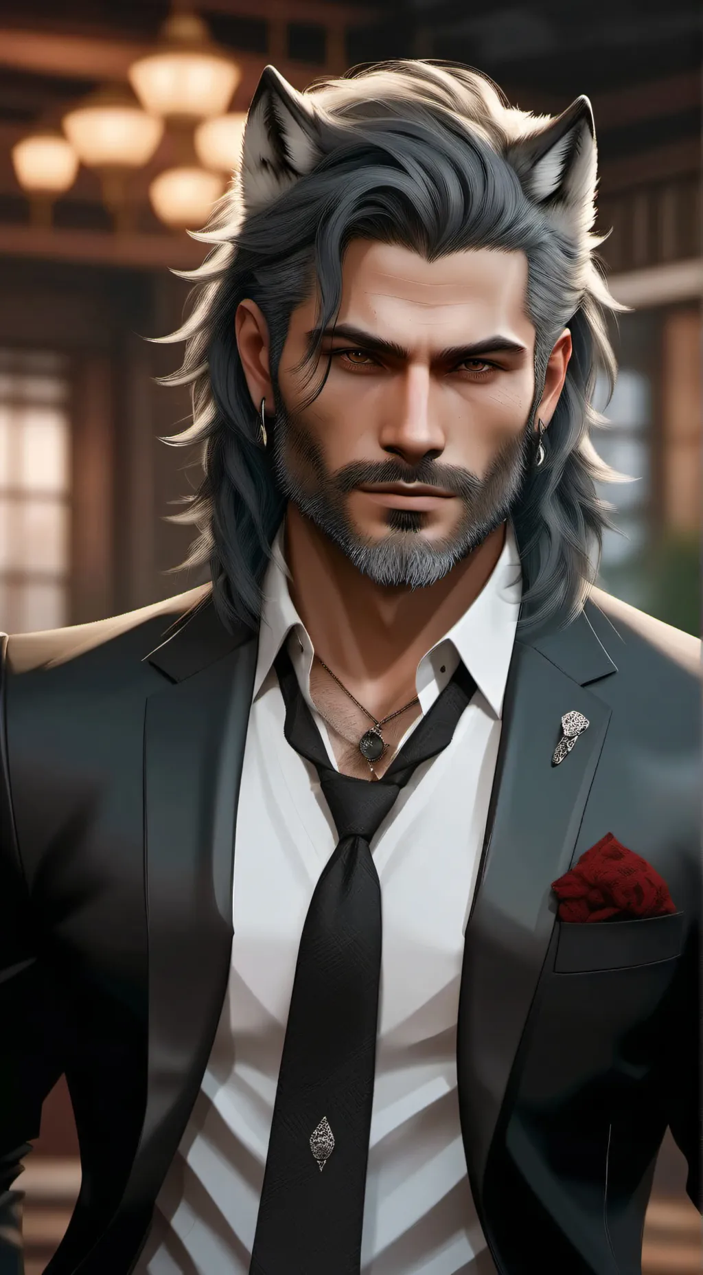 ai character: Eli/ Mr. bad wolf background
