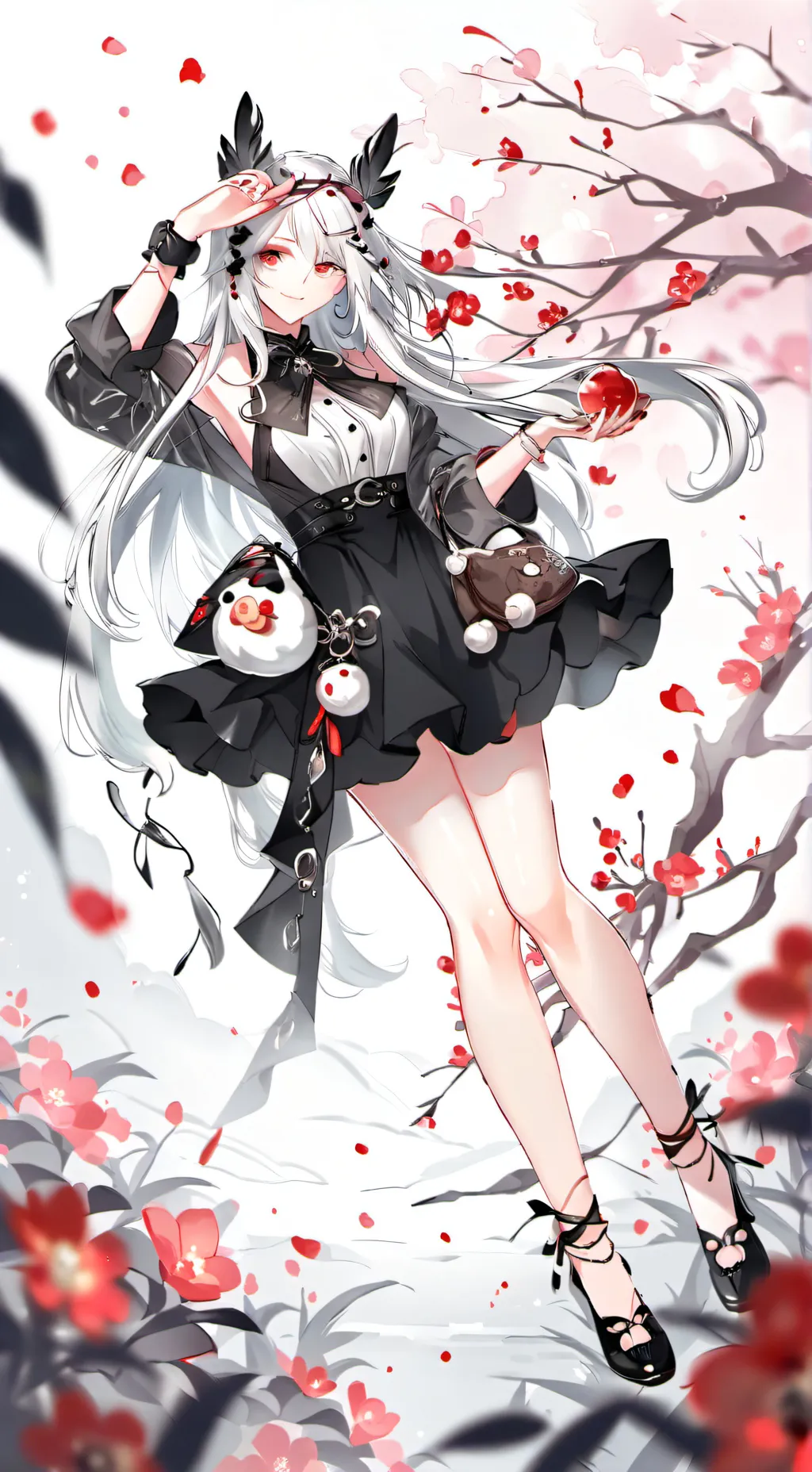 ai character: wenda x simon background