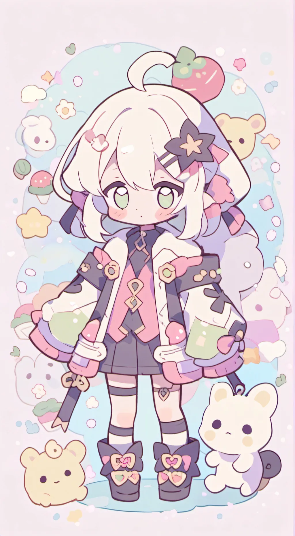ai character: Chillz and lily background