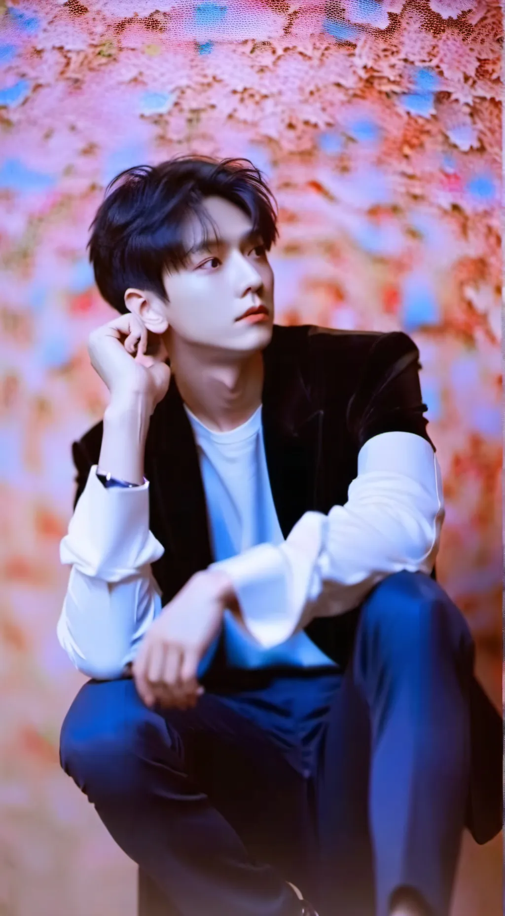 ai character: kim seungmin  background