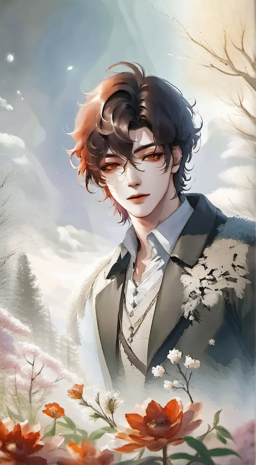 ai character: Лео background