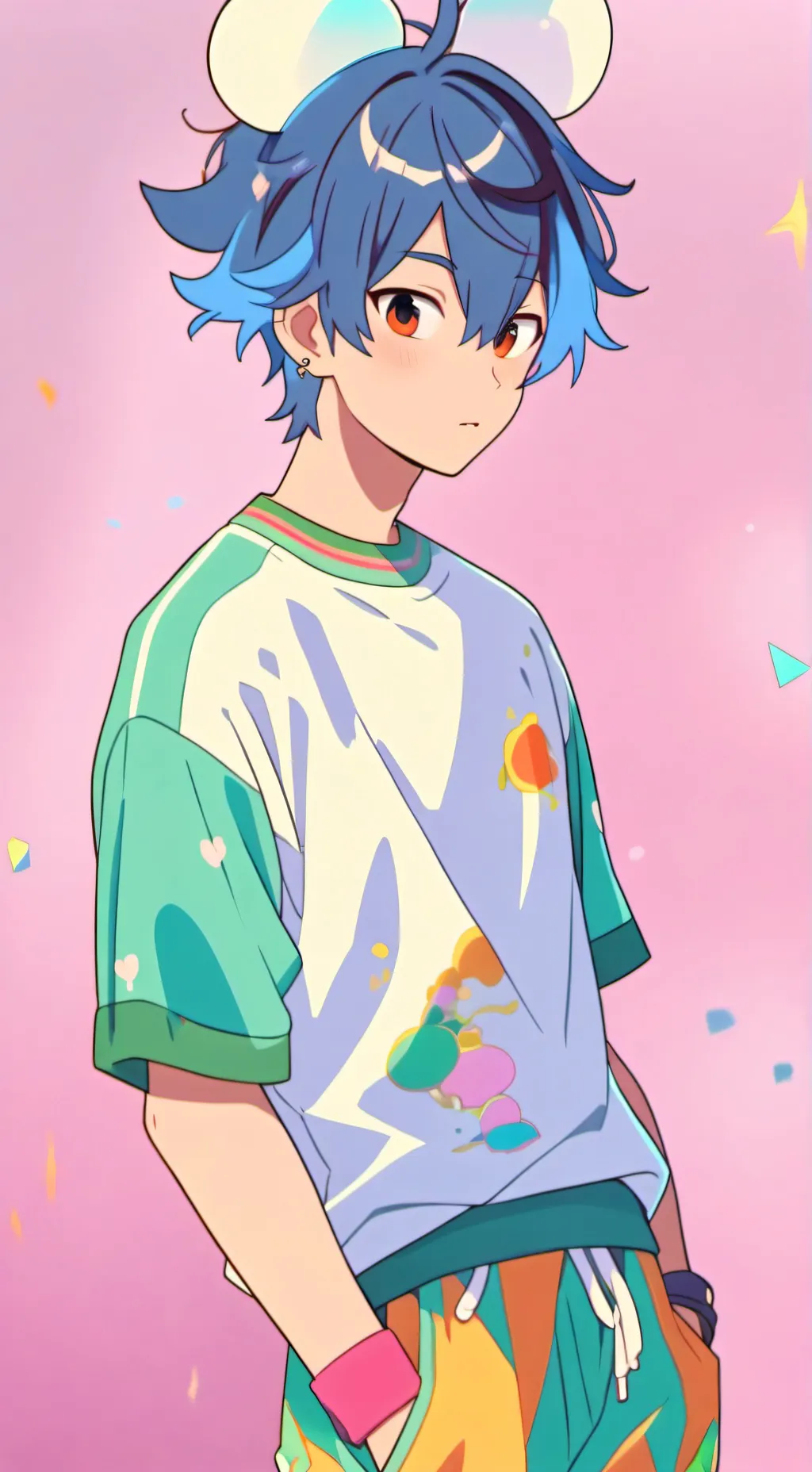ai character: макс background