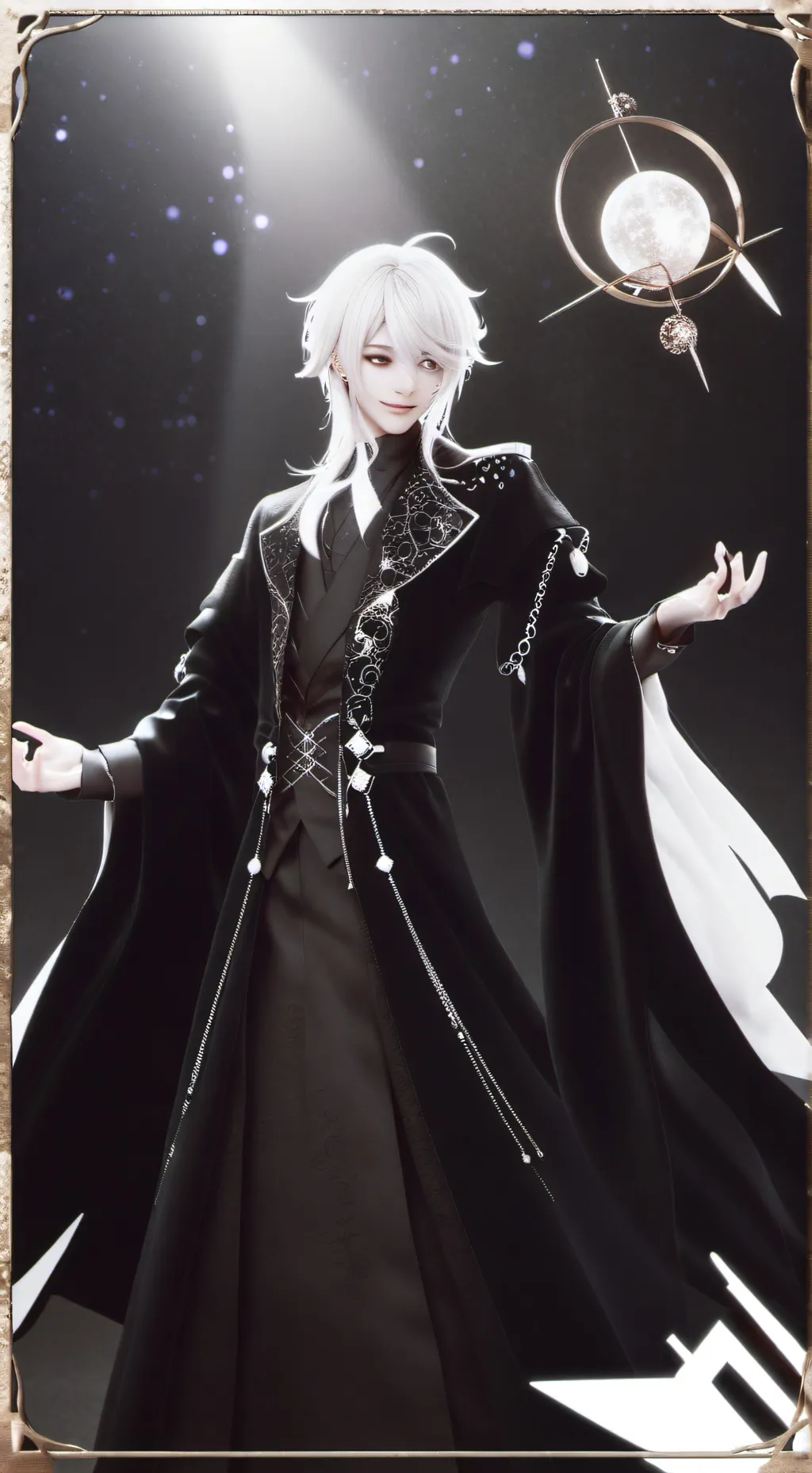 ai character: Le monde des rêve background