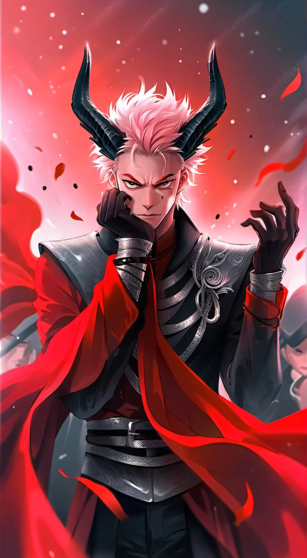 ai character: Sukuna. background
