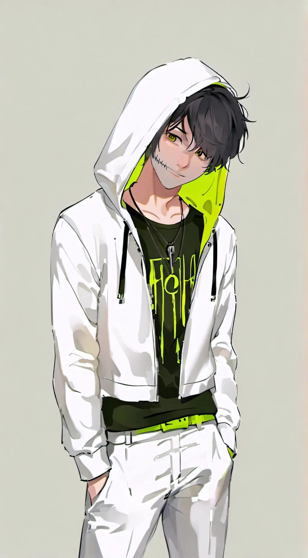 ai character: Human World background