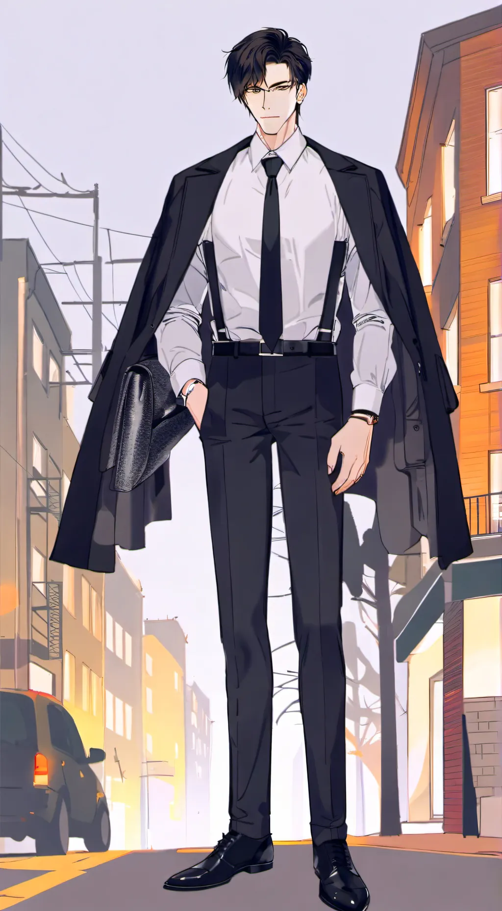 ai character: Zane  background