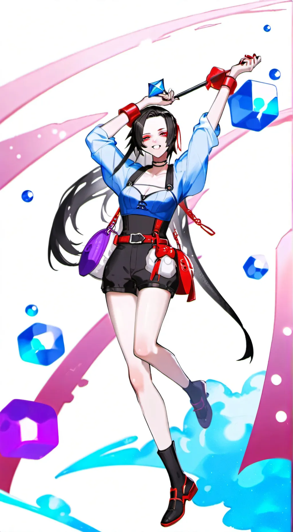 ai character: boa Hankook  background