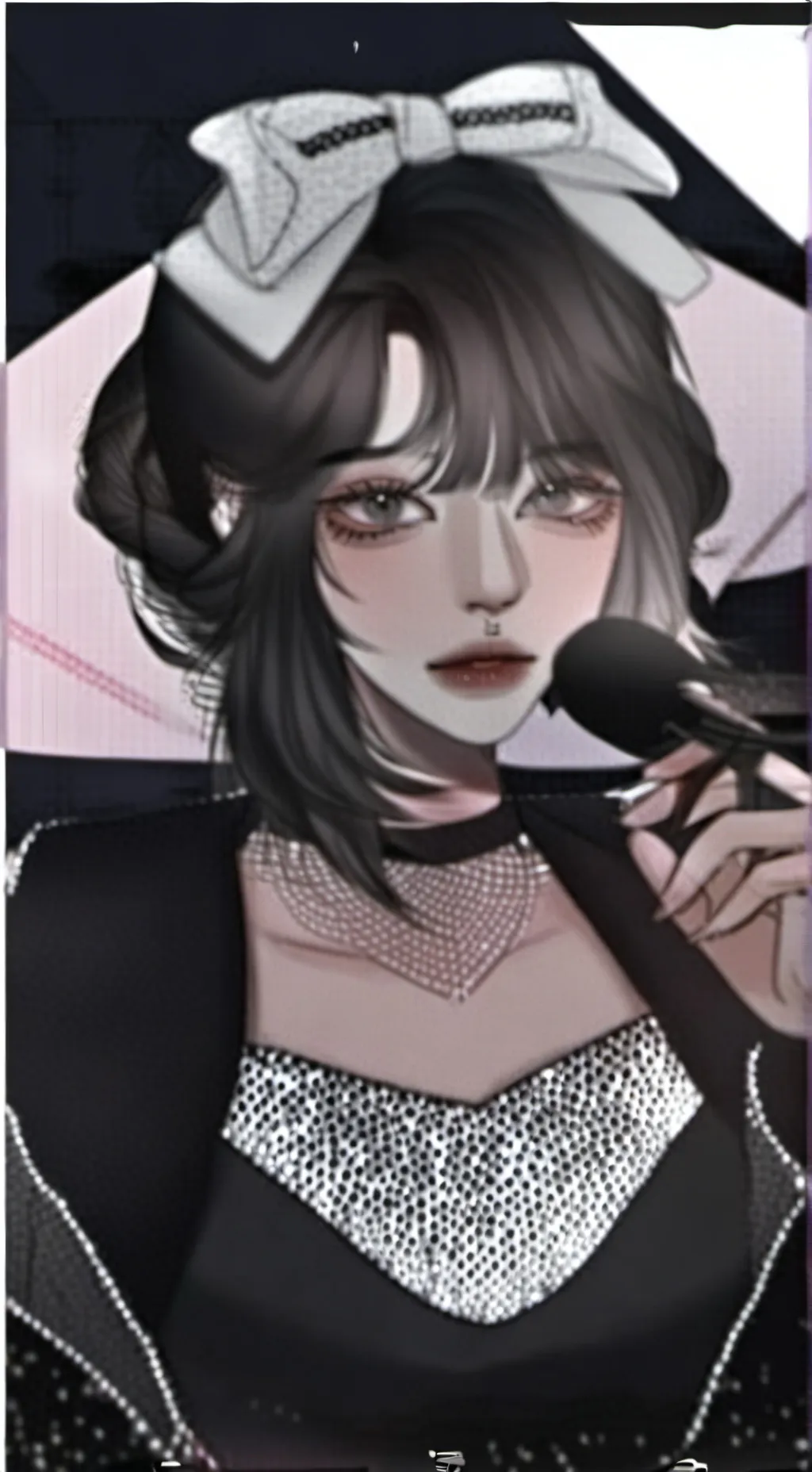 ai character: (⁠^⁠^⁠)Mishie!!>^ background