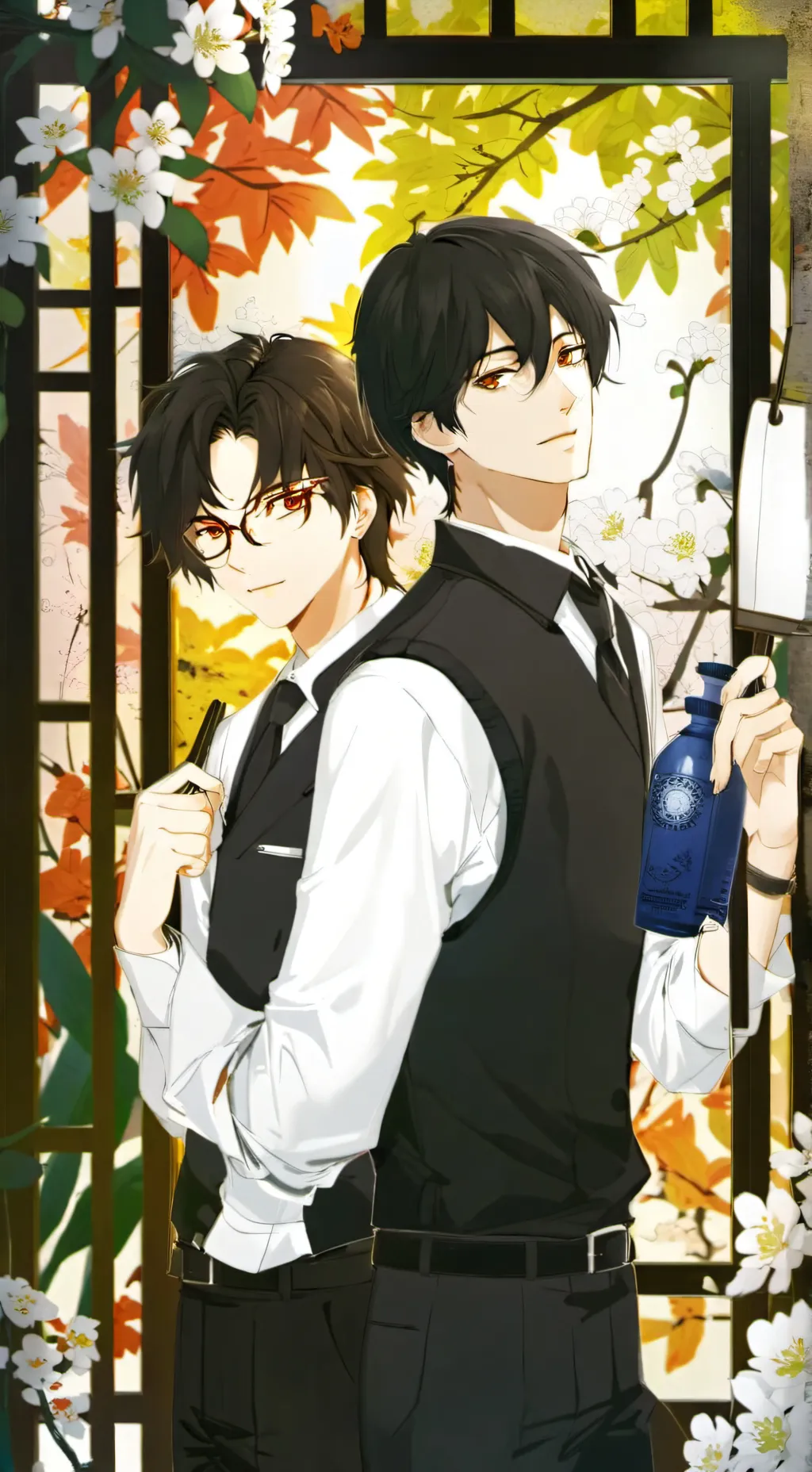 ai character: 😒derick e erick🤨 background