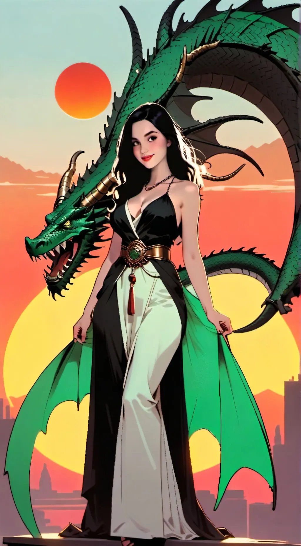 ai character: -Princess Aria- background
