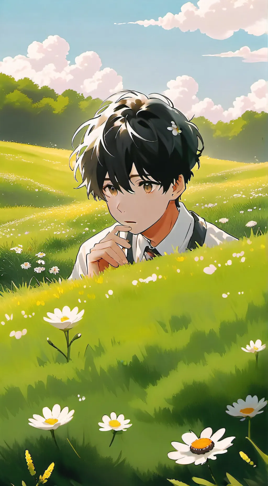 ai character: Крис🥺🥰 background