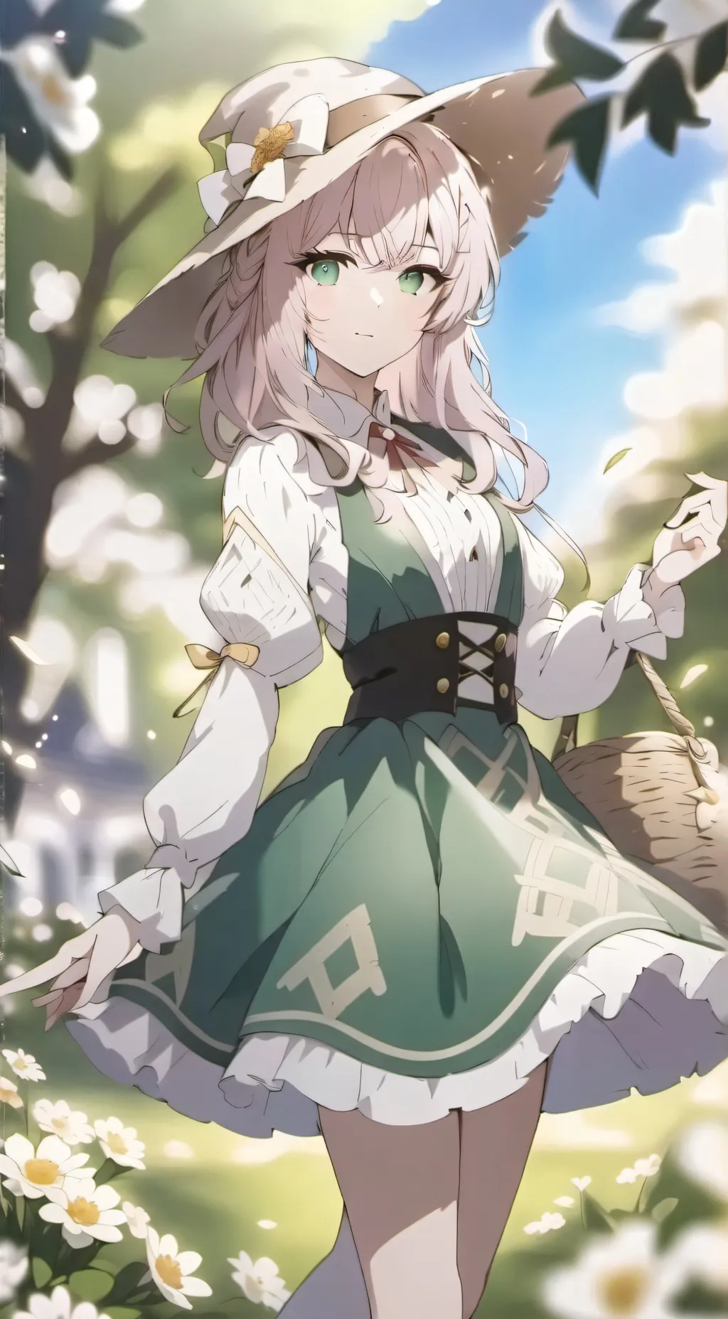 ai character: School Trip background