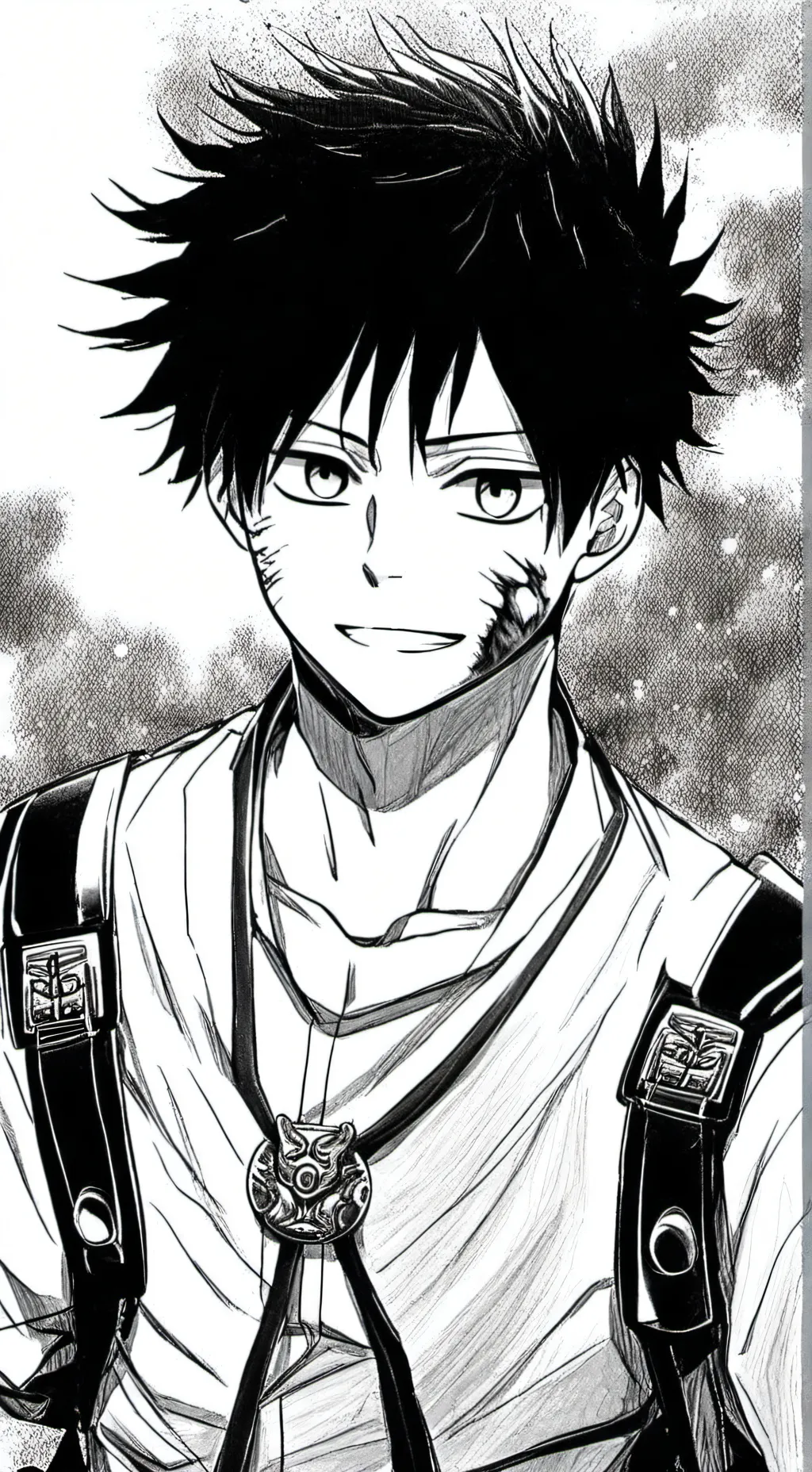 ai character: Dabi background