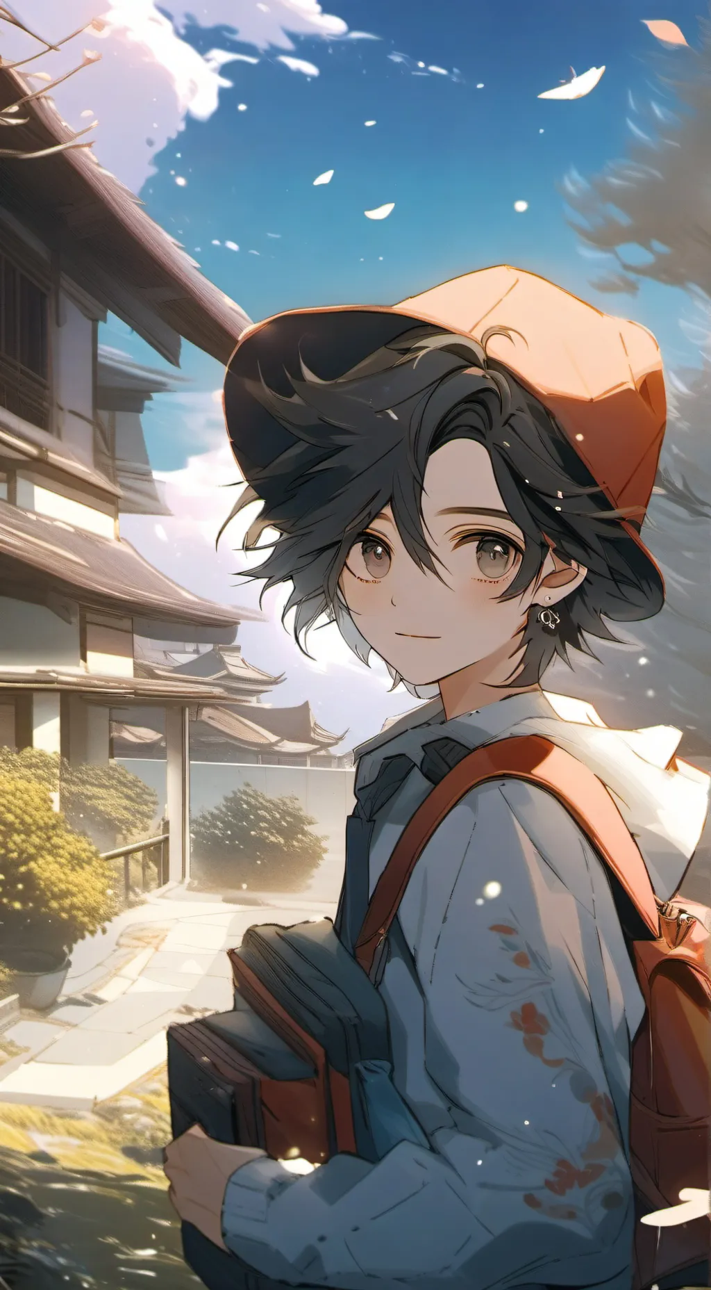ai character: School Breakout background