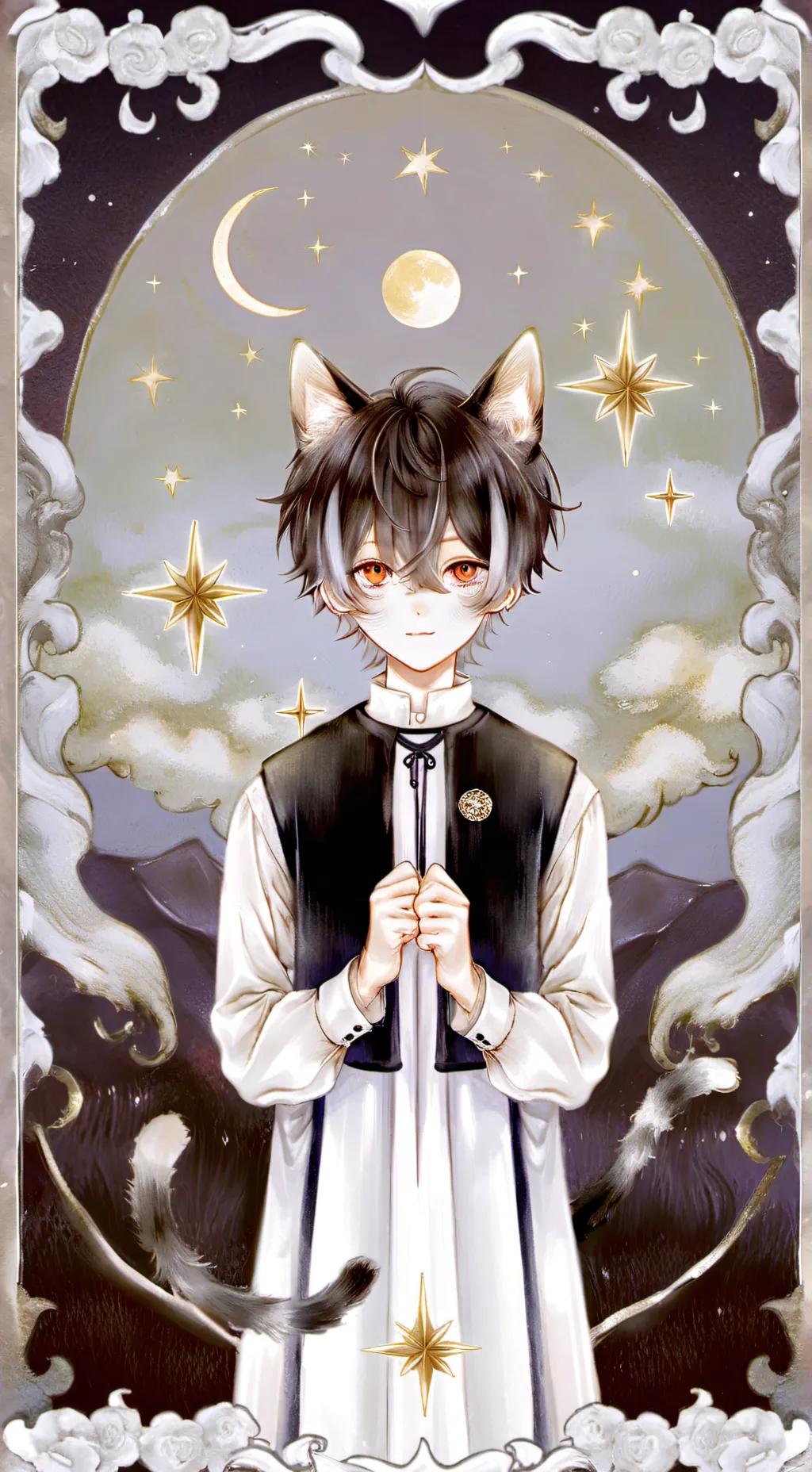 ai character: Milo background