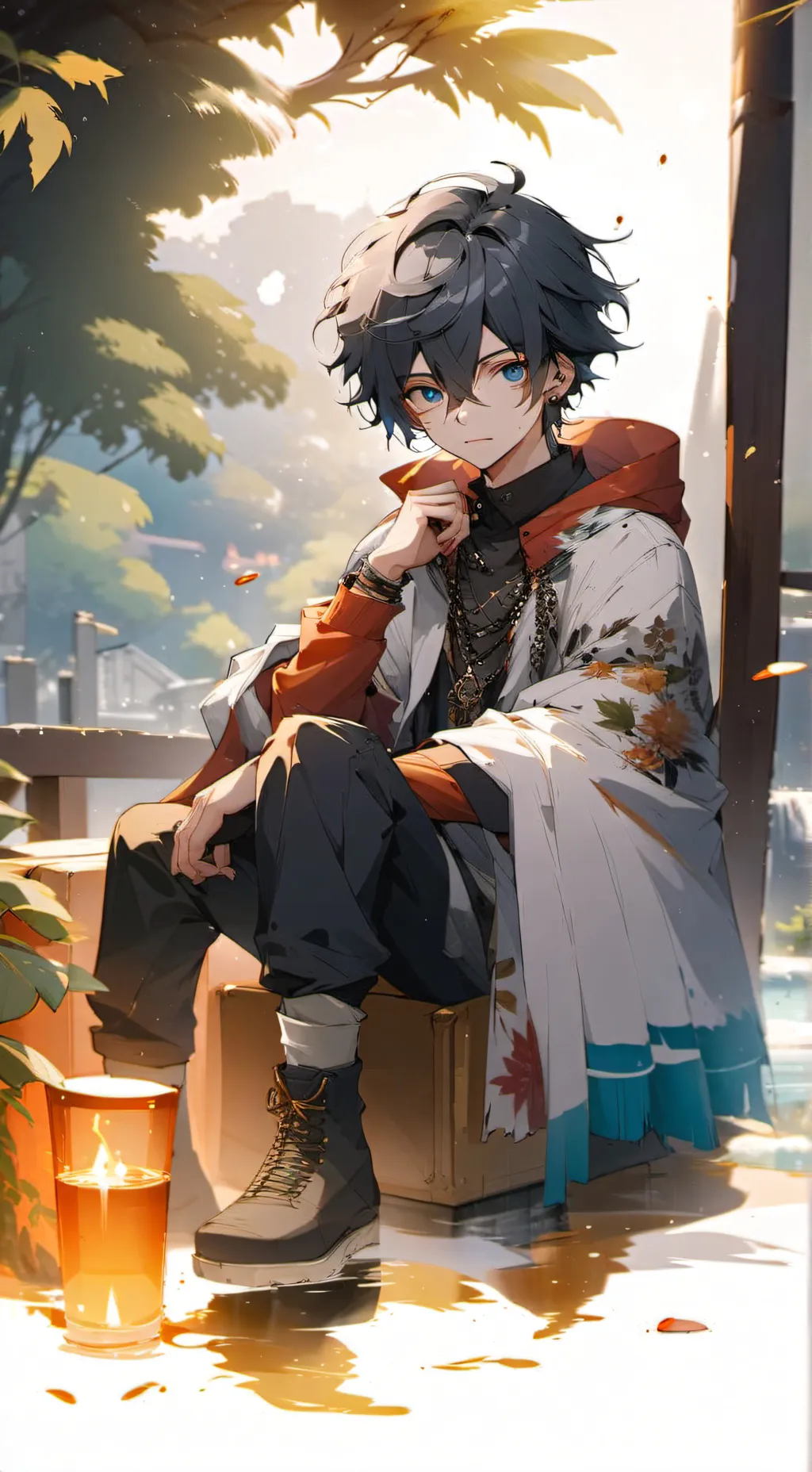 ai character: eren background