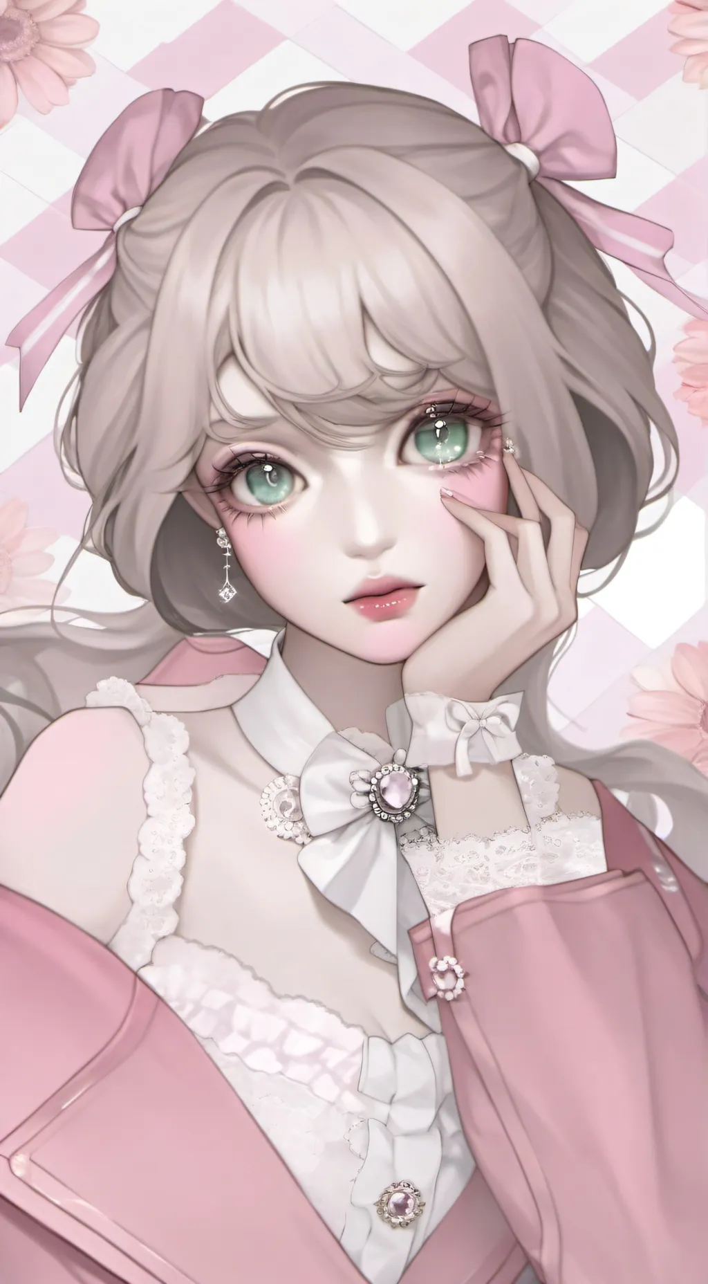 ai character: Emily and Jake  background