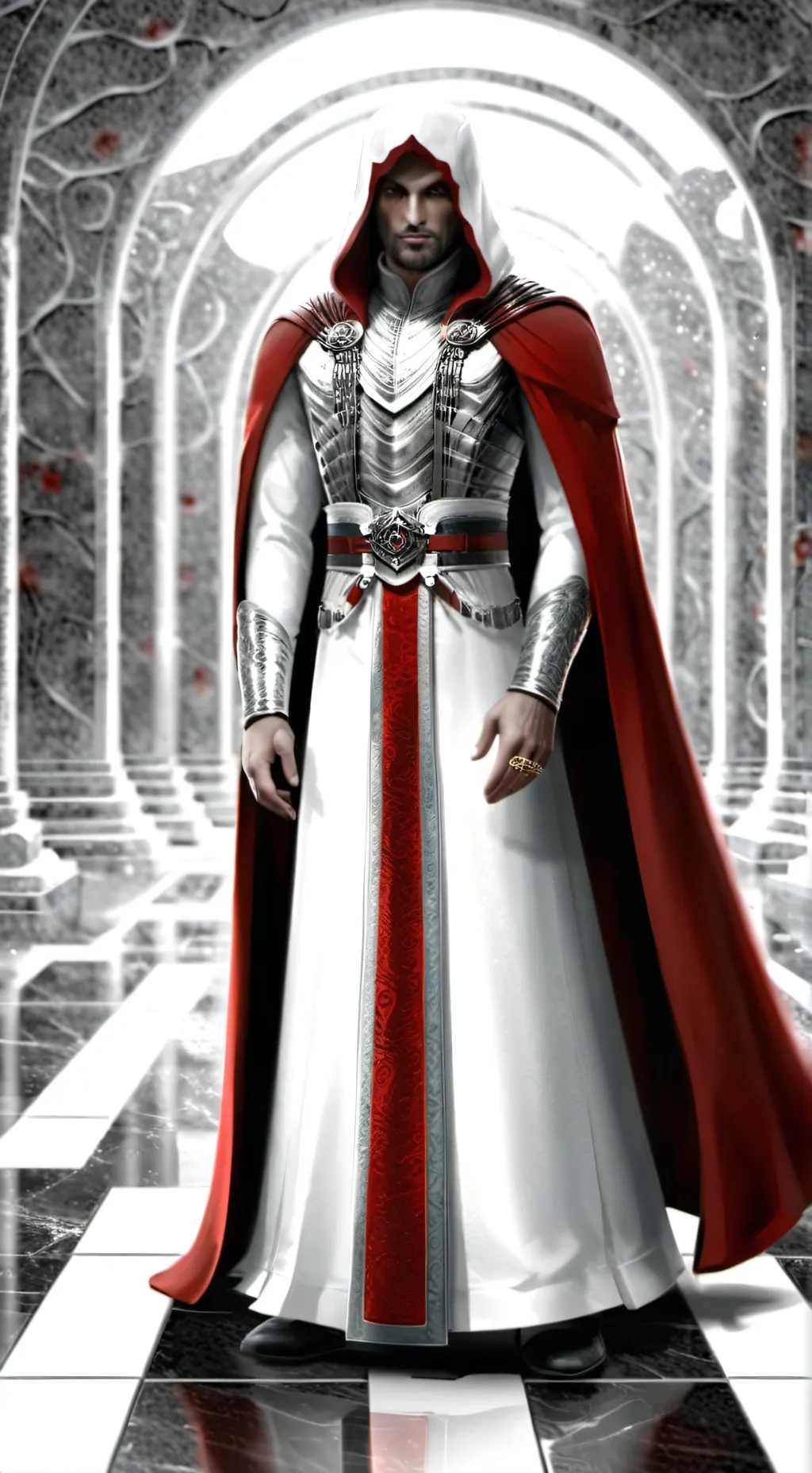 ai character: Ezio Auditore background