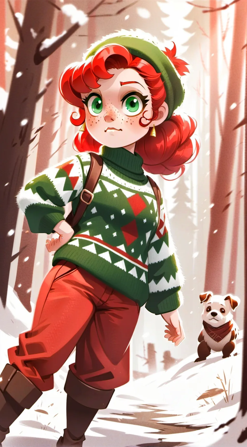 ai character: ~🎄~Bobette~🔴~ background