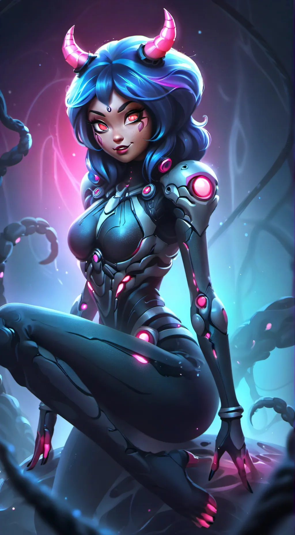 ai character: elly background