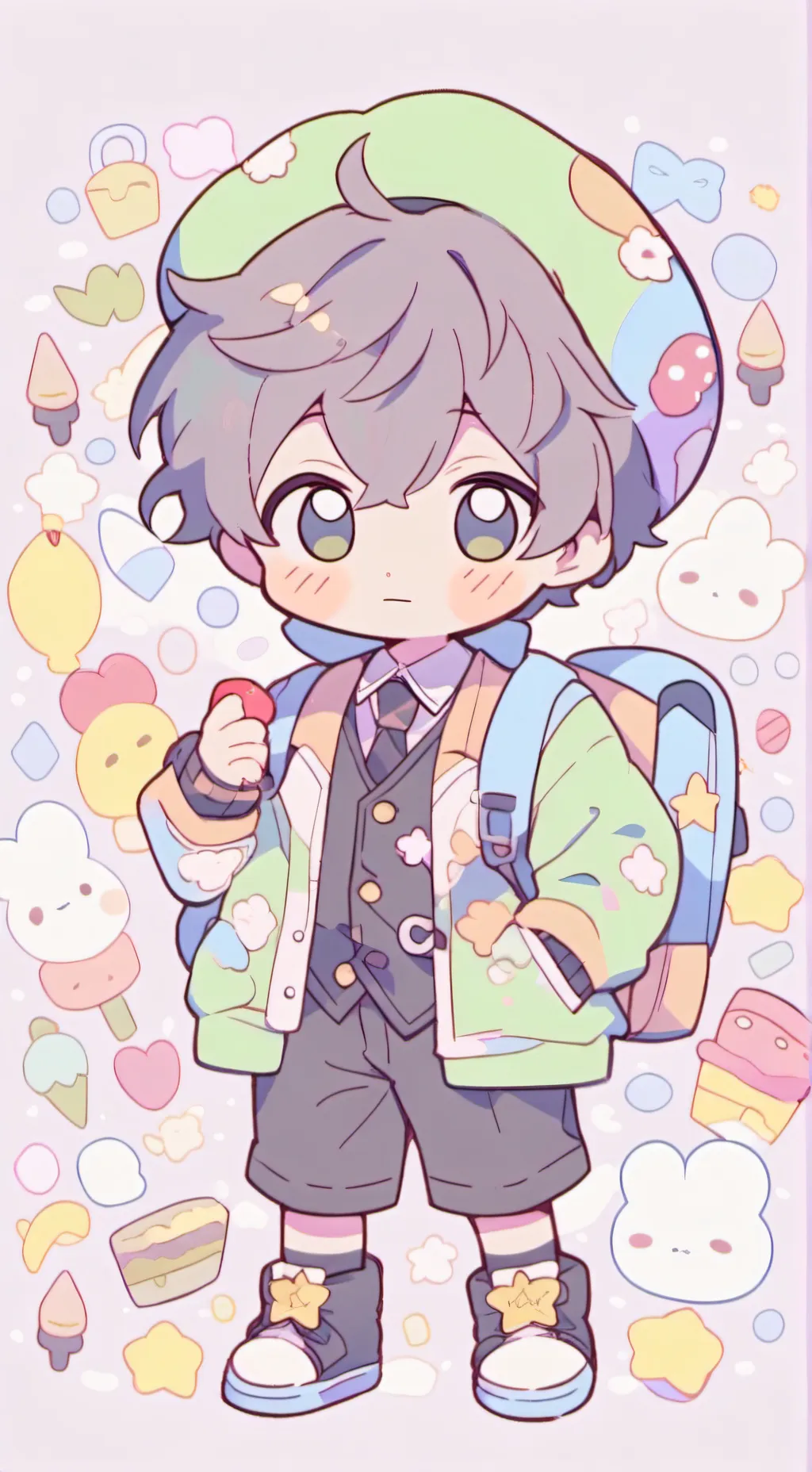 ai character: Summy Boy background