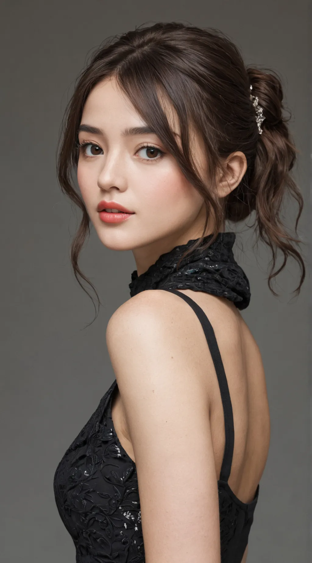 ai character: Your girlfriend  background