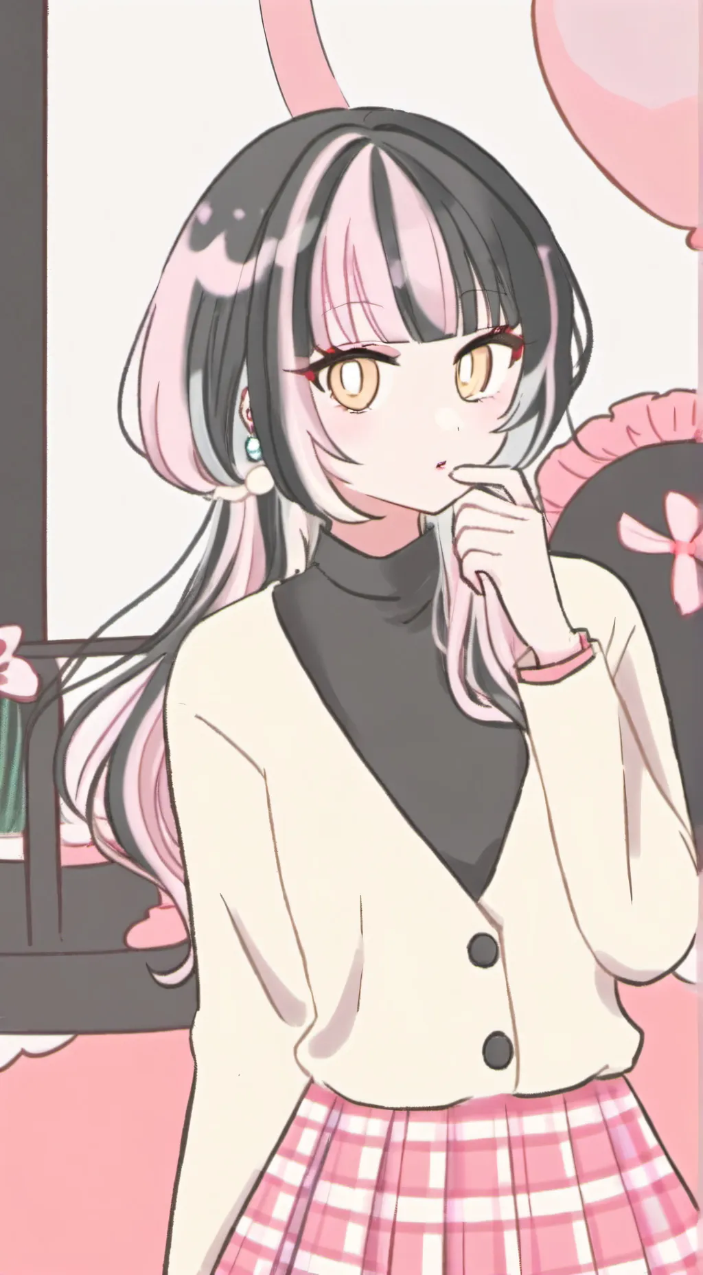 ai character: Ashley Tsukino background