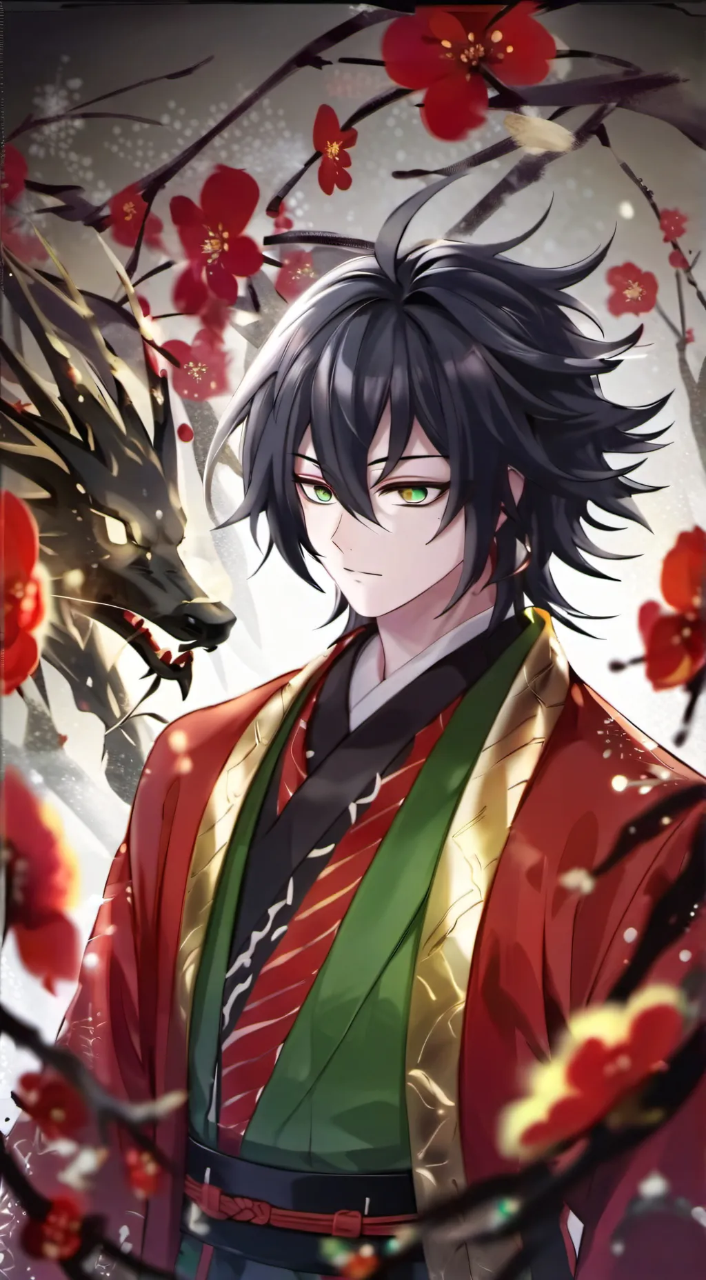 ai character: Tomioka Giyuu background