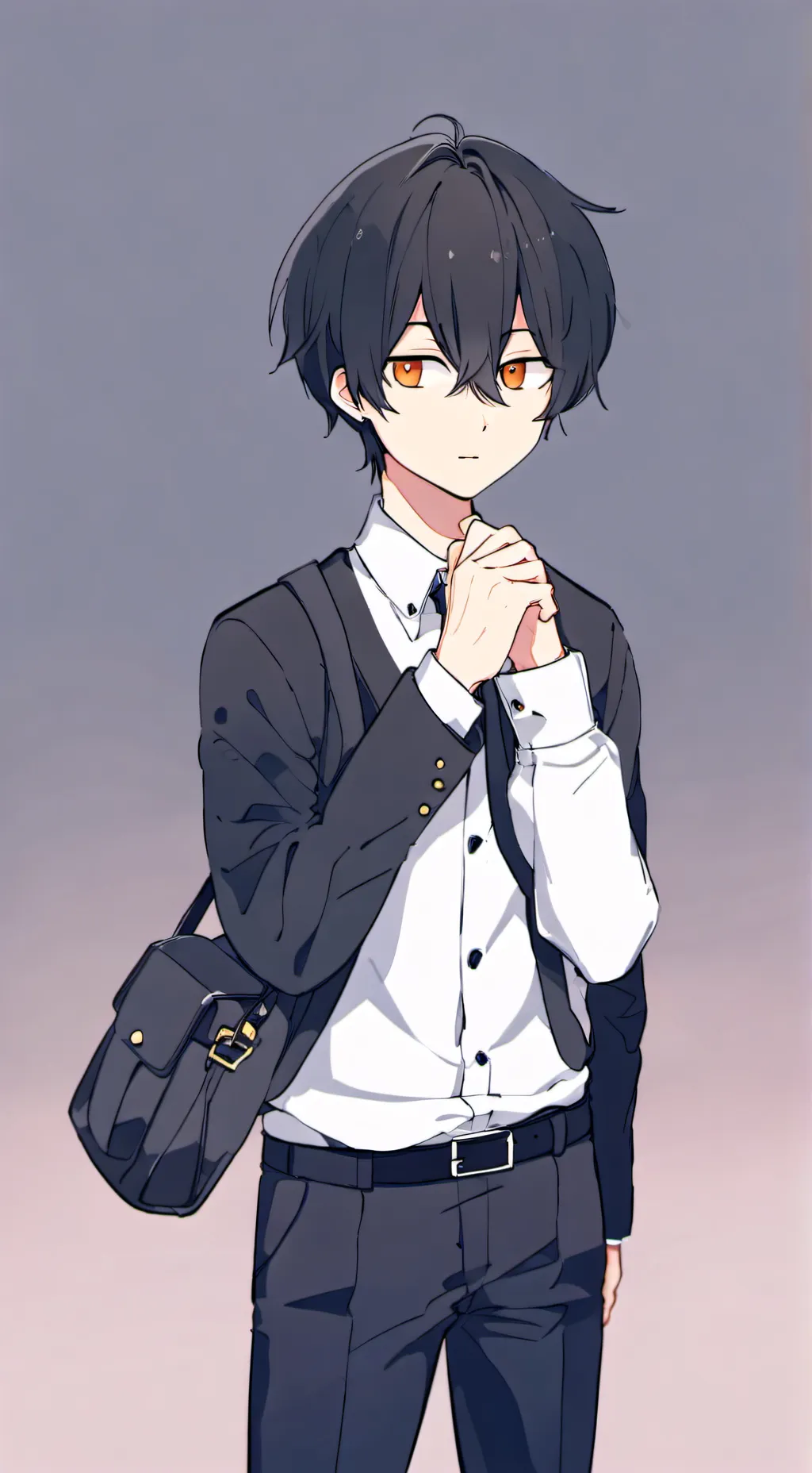 ai character: HH X DW background