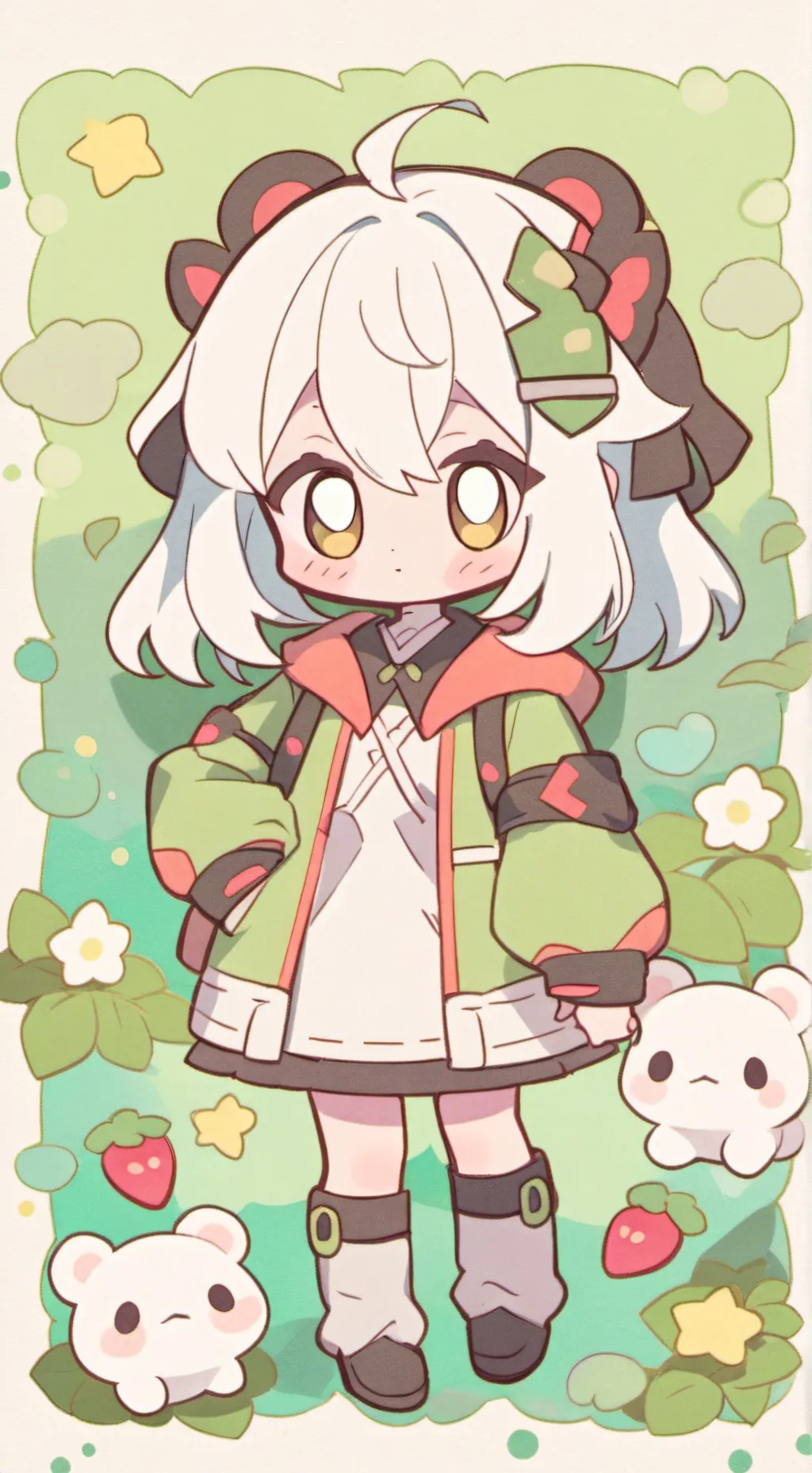 ai character: irma fofa background