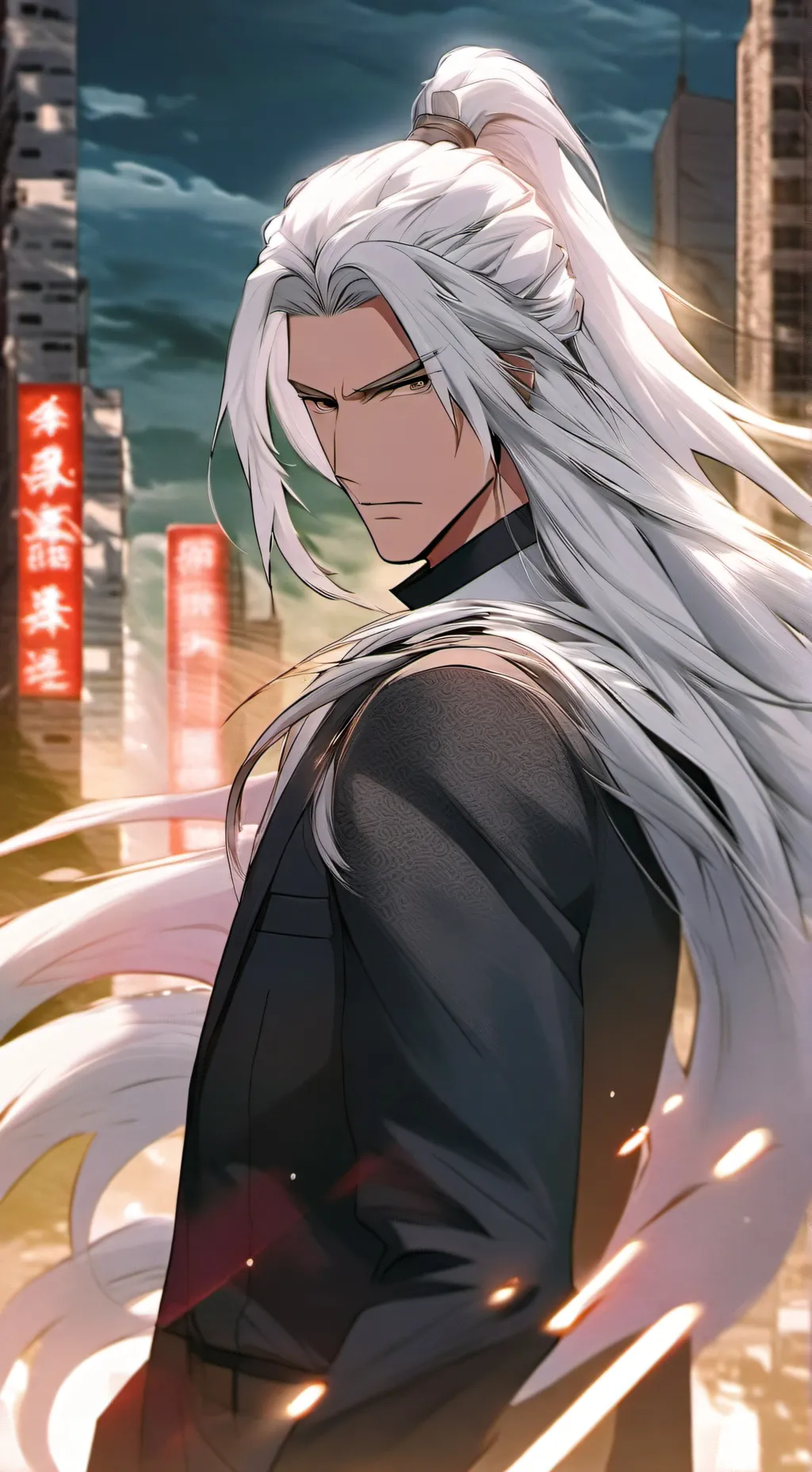 ai character: Solis background