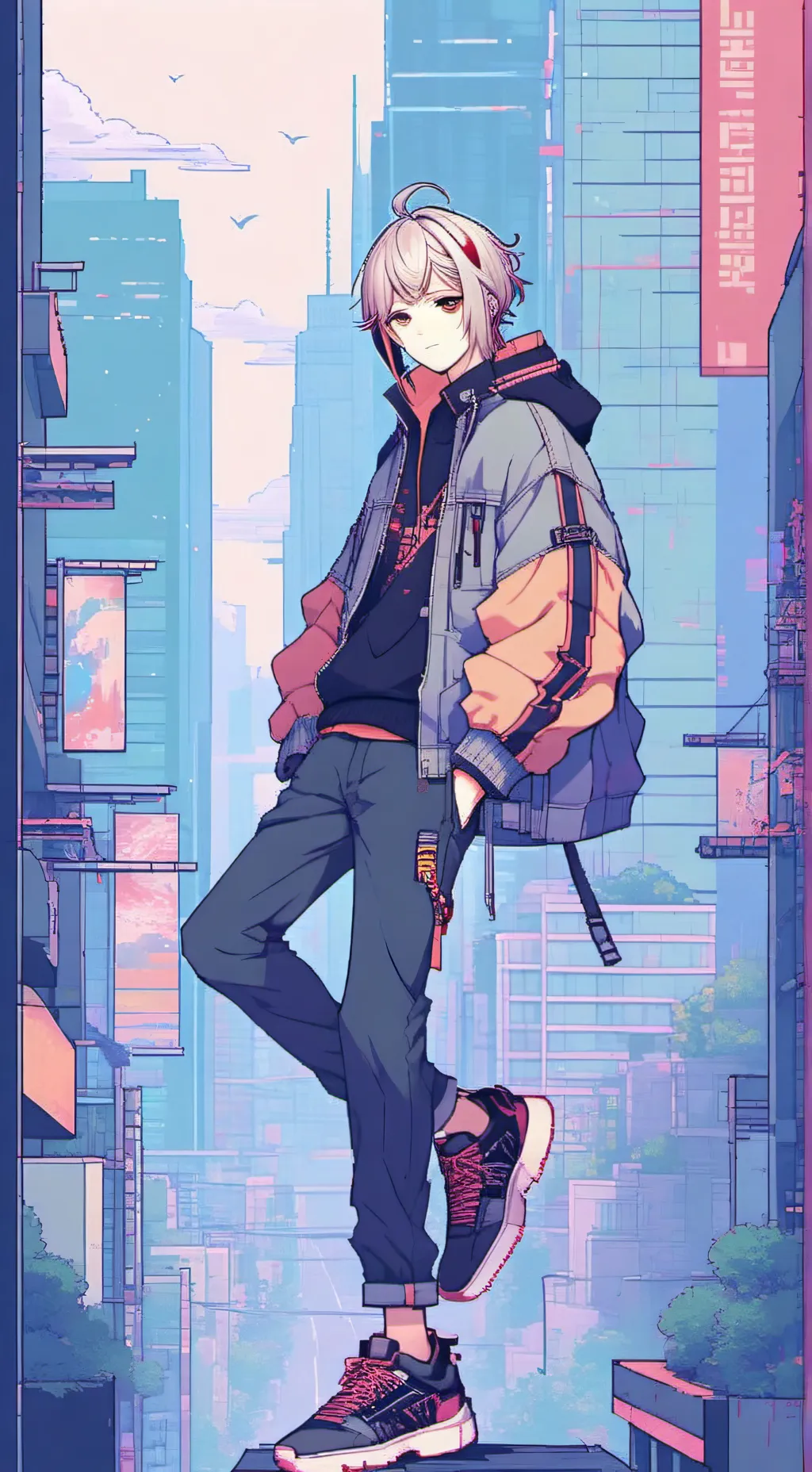 ai character: Max background