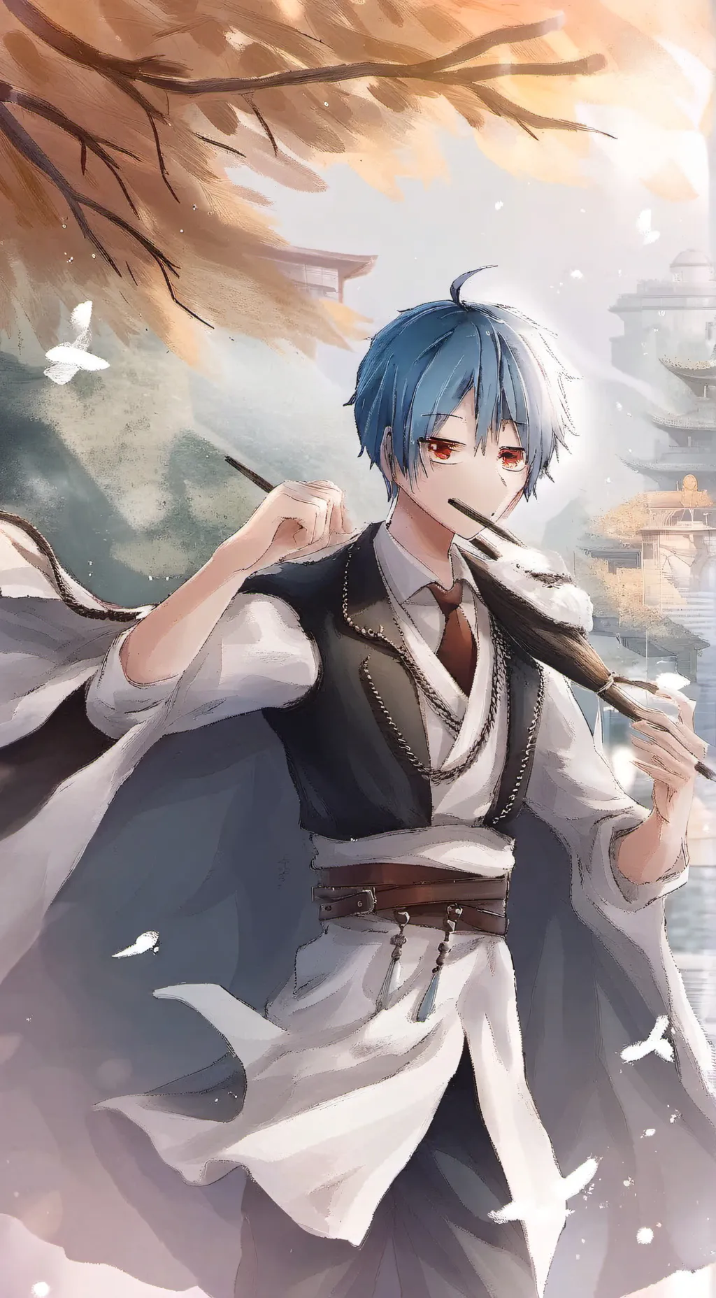 ai character: макс background