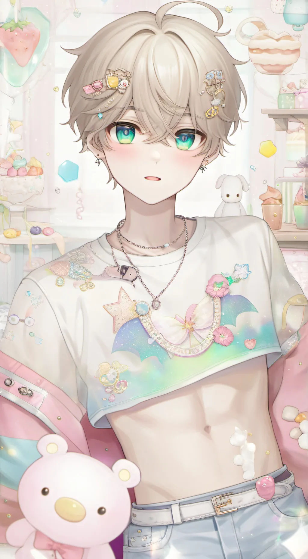 ai character: ¥•Rex•¥ background