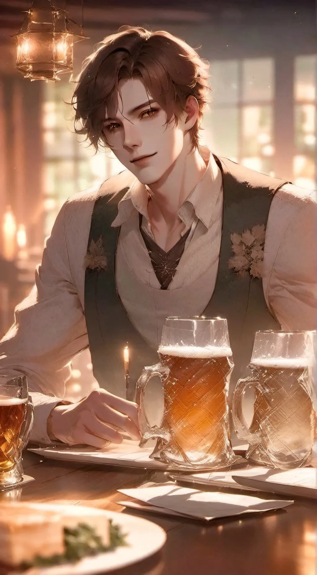 ai character: Owen background