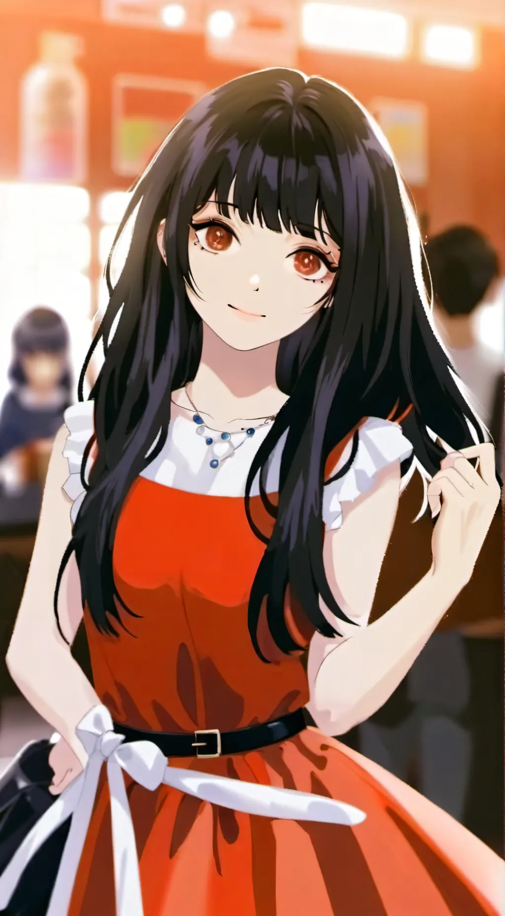 ai character: mona background