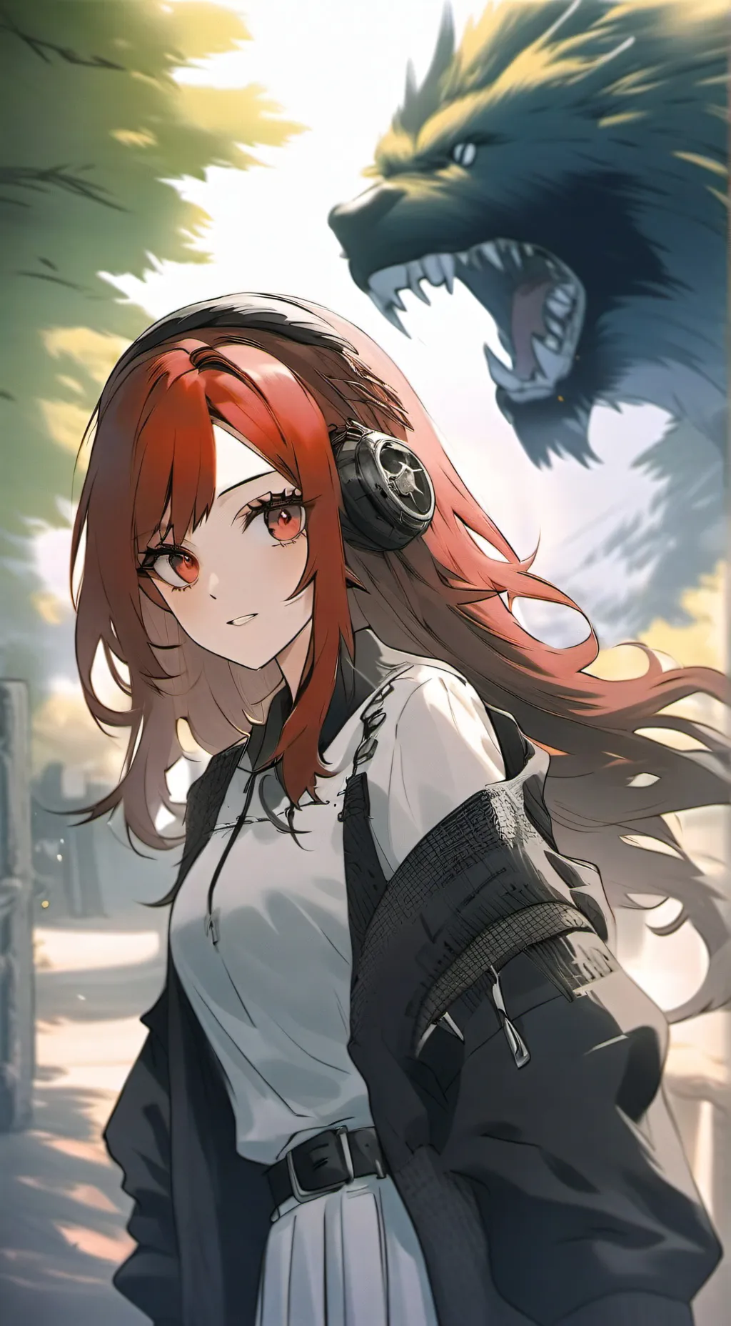 ai character: Akiko background