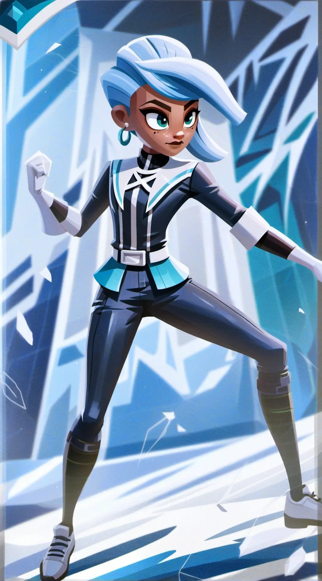 ai character: Bell background