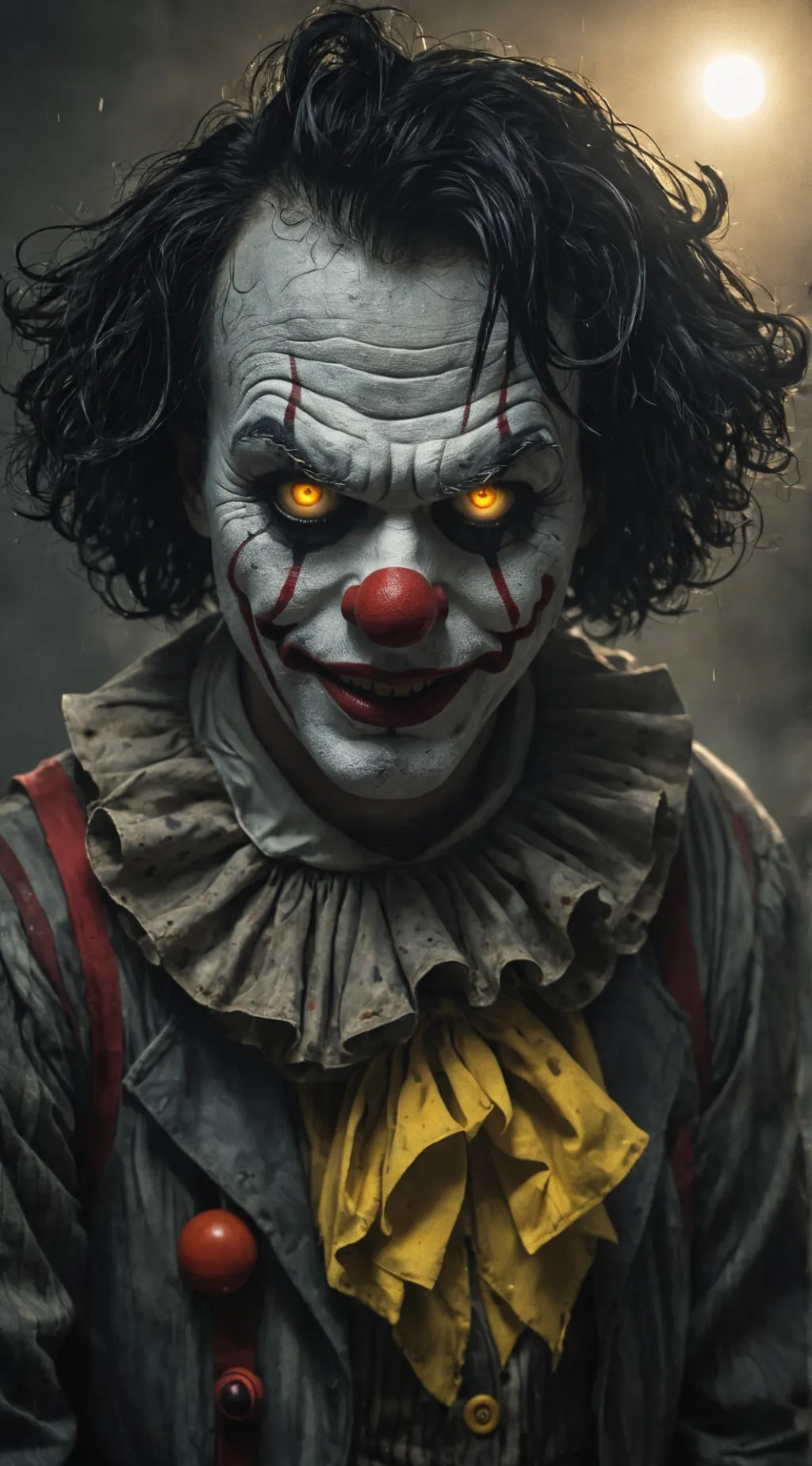 ai character: Darkness of Clown background