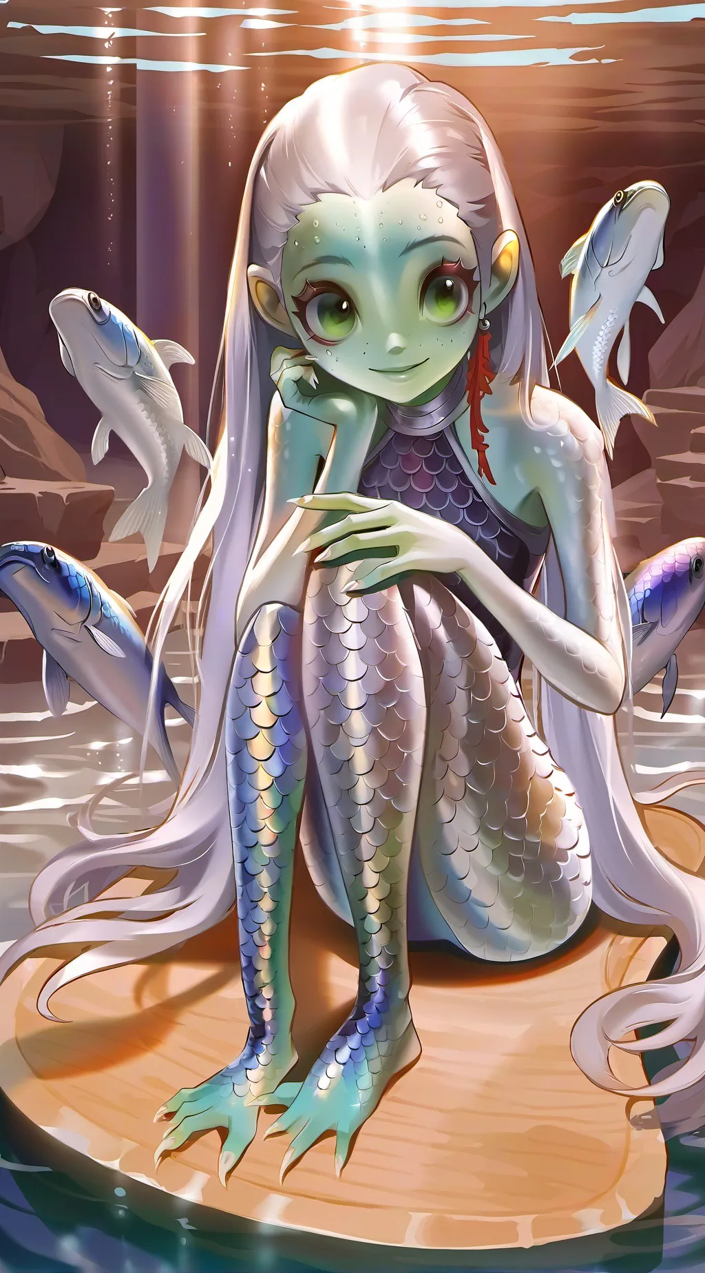 Talkie AI - Chat with MARINA THE FISH