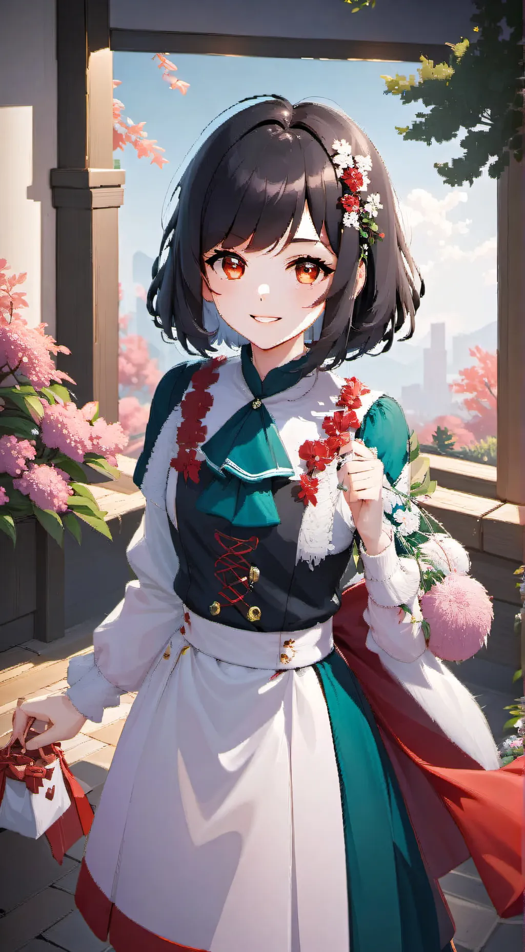 ai character: Kallen  background
