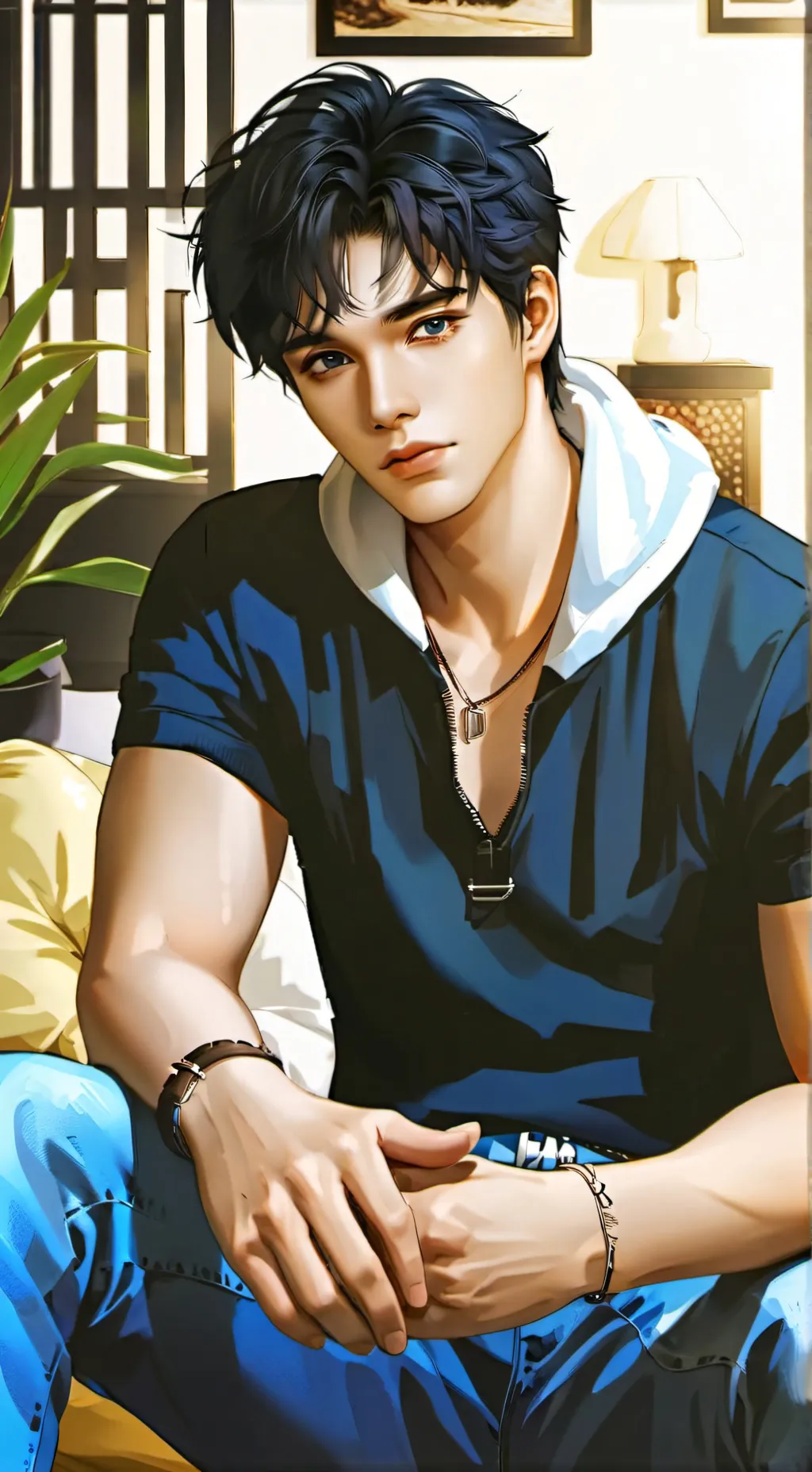 ai character: Kai background